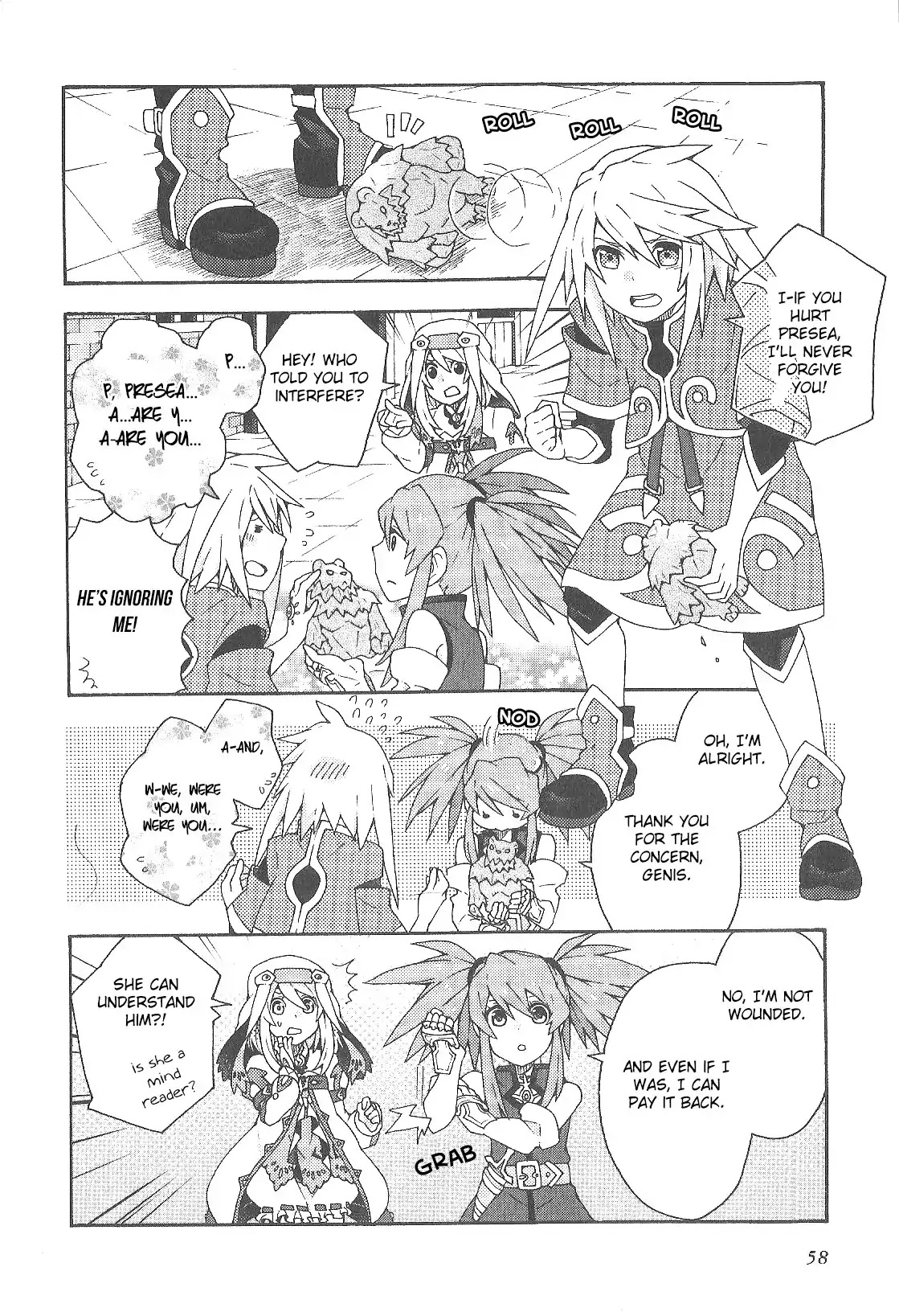 Tales of Symphonia - Ratatosk no Kishi - Assort! Chapter 5 page 4 - Chapter 5: Thus Spoke the Children