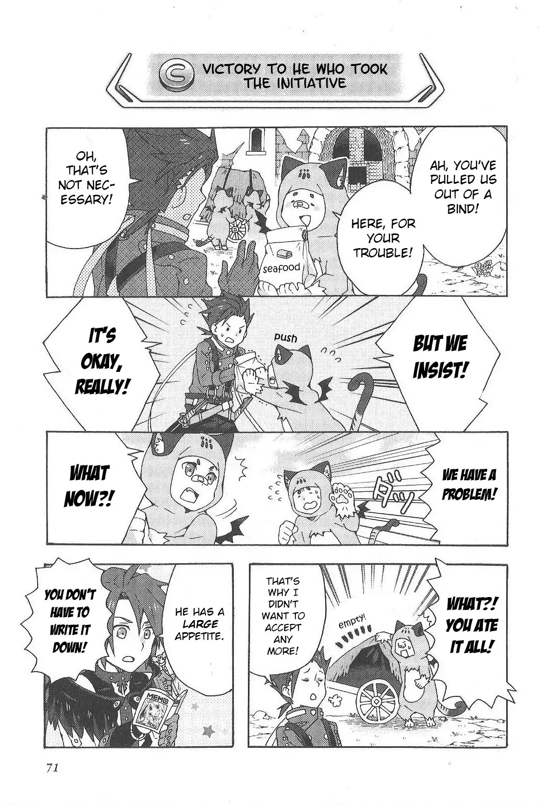Tales of Symphonia - Ratatosk no Kishi - Assort! Chapter 6 page 5 - Chapter 6: The Perfect Lloyd