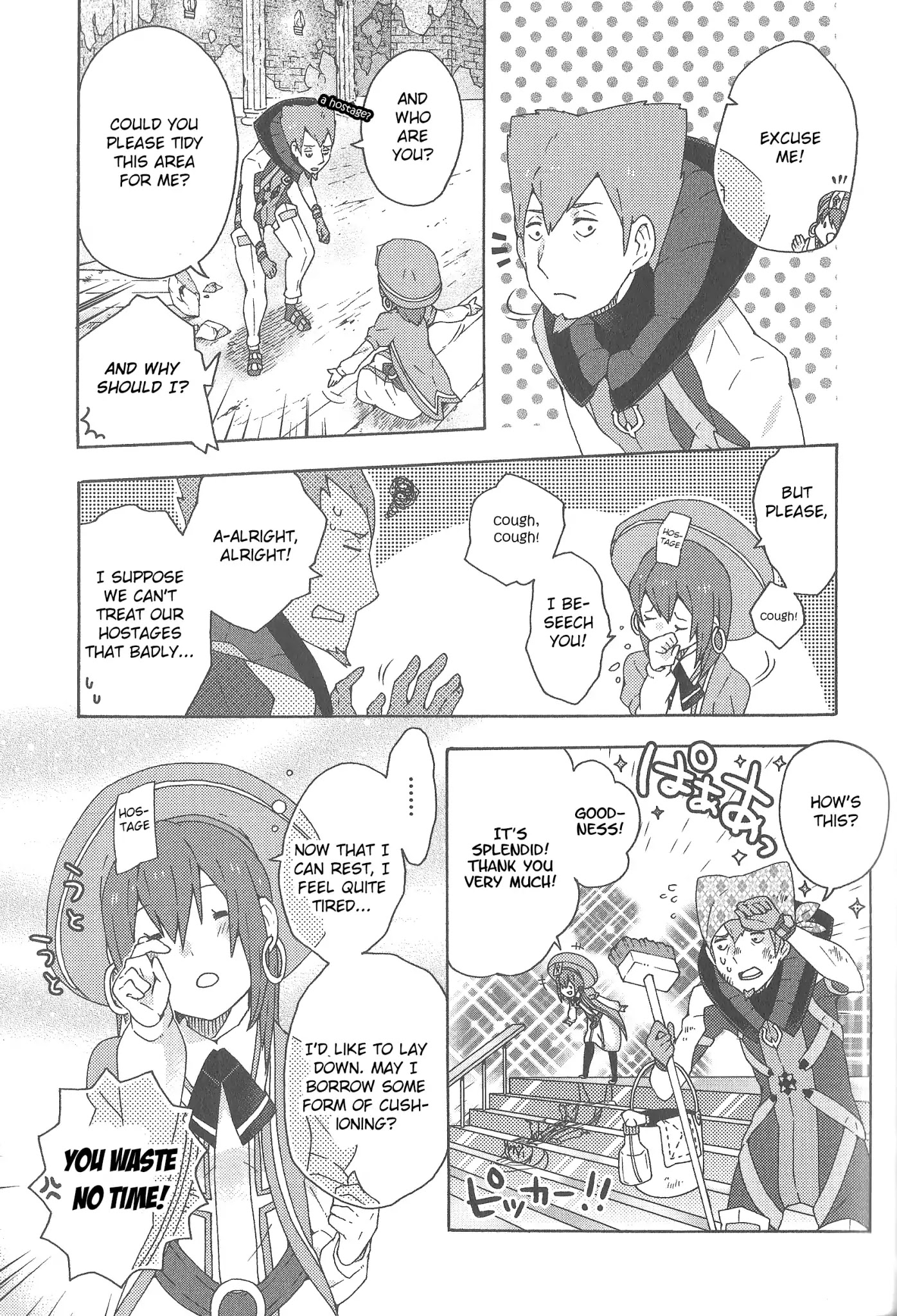 Tales of Symphonia - Ratatosk no Kishi - Assort! Chapter 8 page 7 - Chapter 8: Seles and the Vanguard