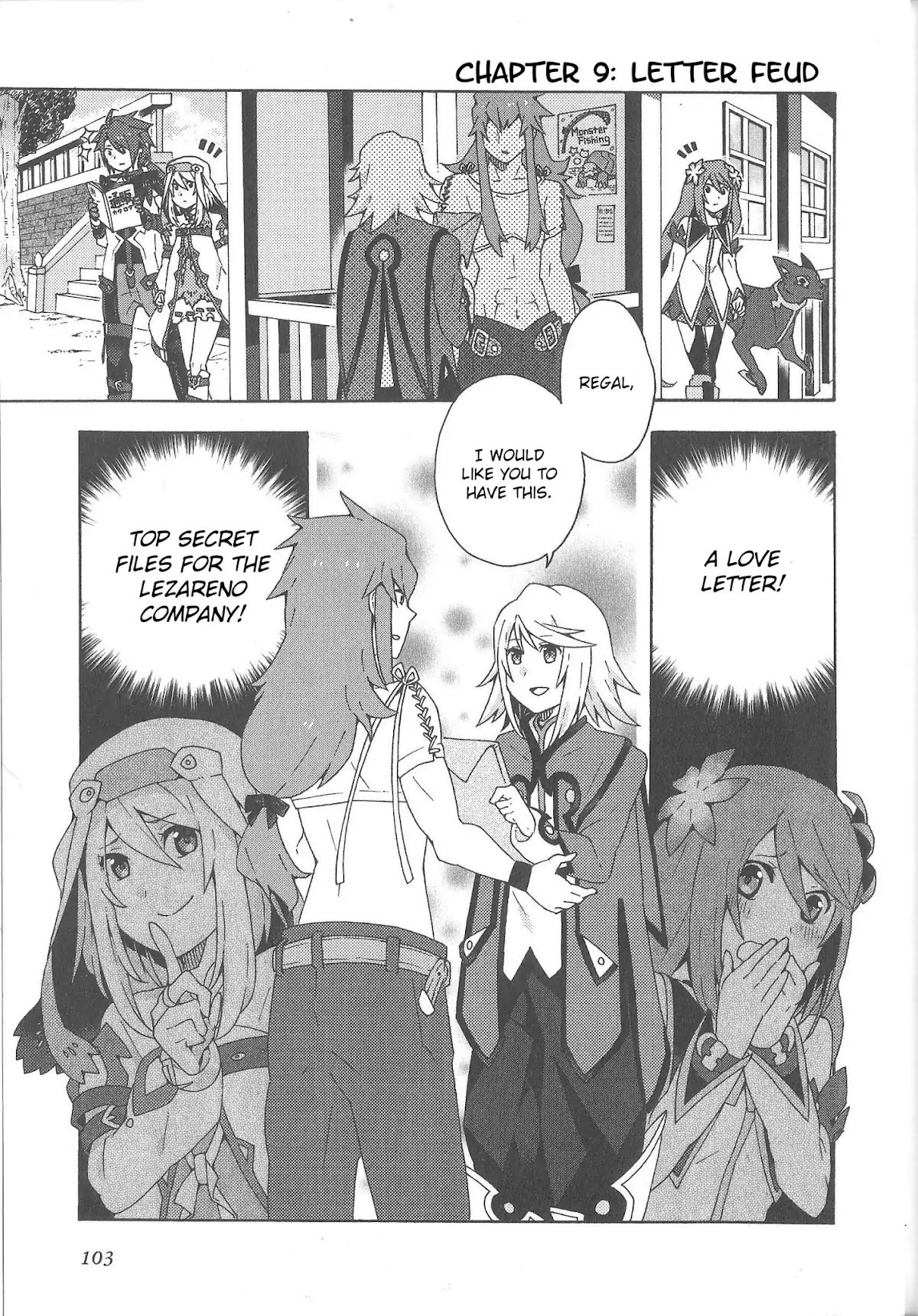 Tales of Symphonia - Ratatosk no Kishi - Assort! Chapter 9 page 1 - Chapter 9: Letter Feud