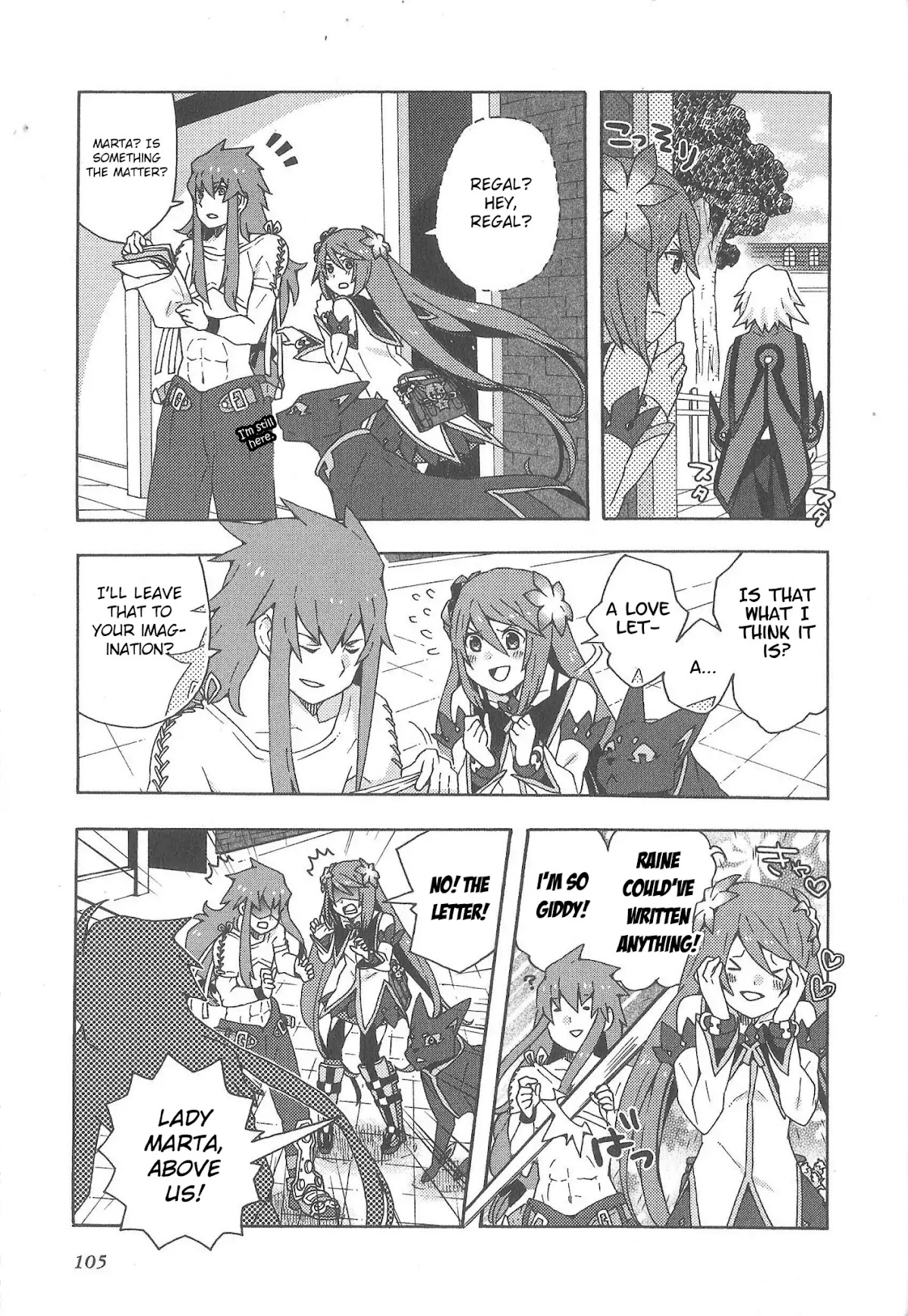 Tales of Symphonia - Ratatosk no Kishi - Assort! Chapter 9 page 3 - Chapter 9: Letter Feud