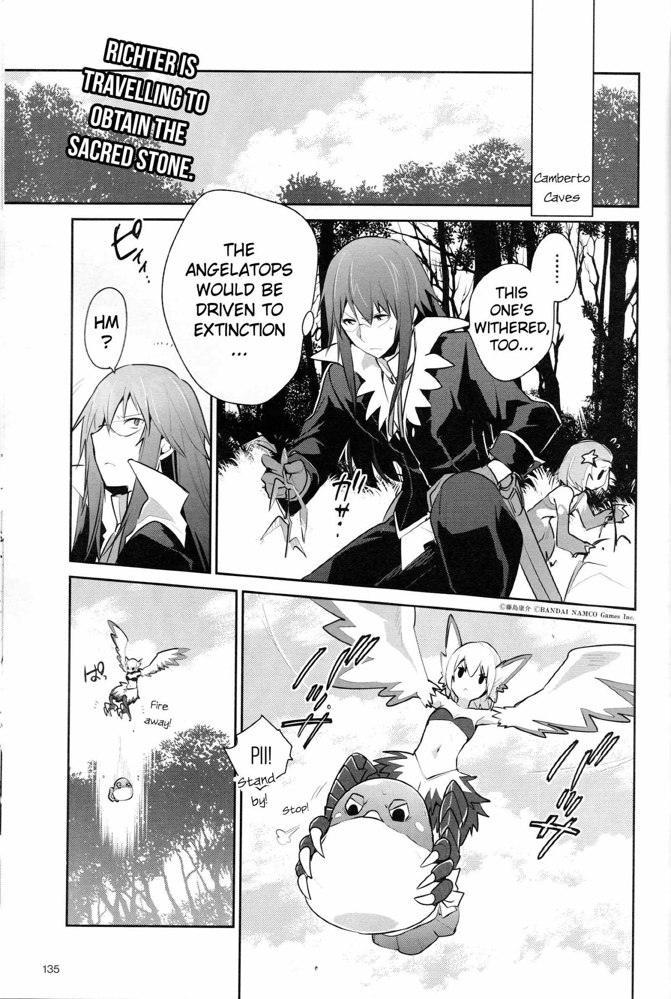 Tales of Symphonia - Ratatosk no Kishi - Onshuu no Richter Chapter 10 page 1 - Chapter 10: The Wavering Heart