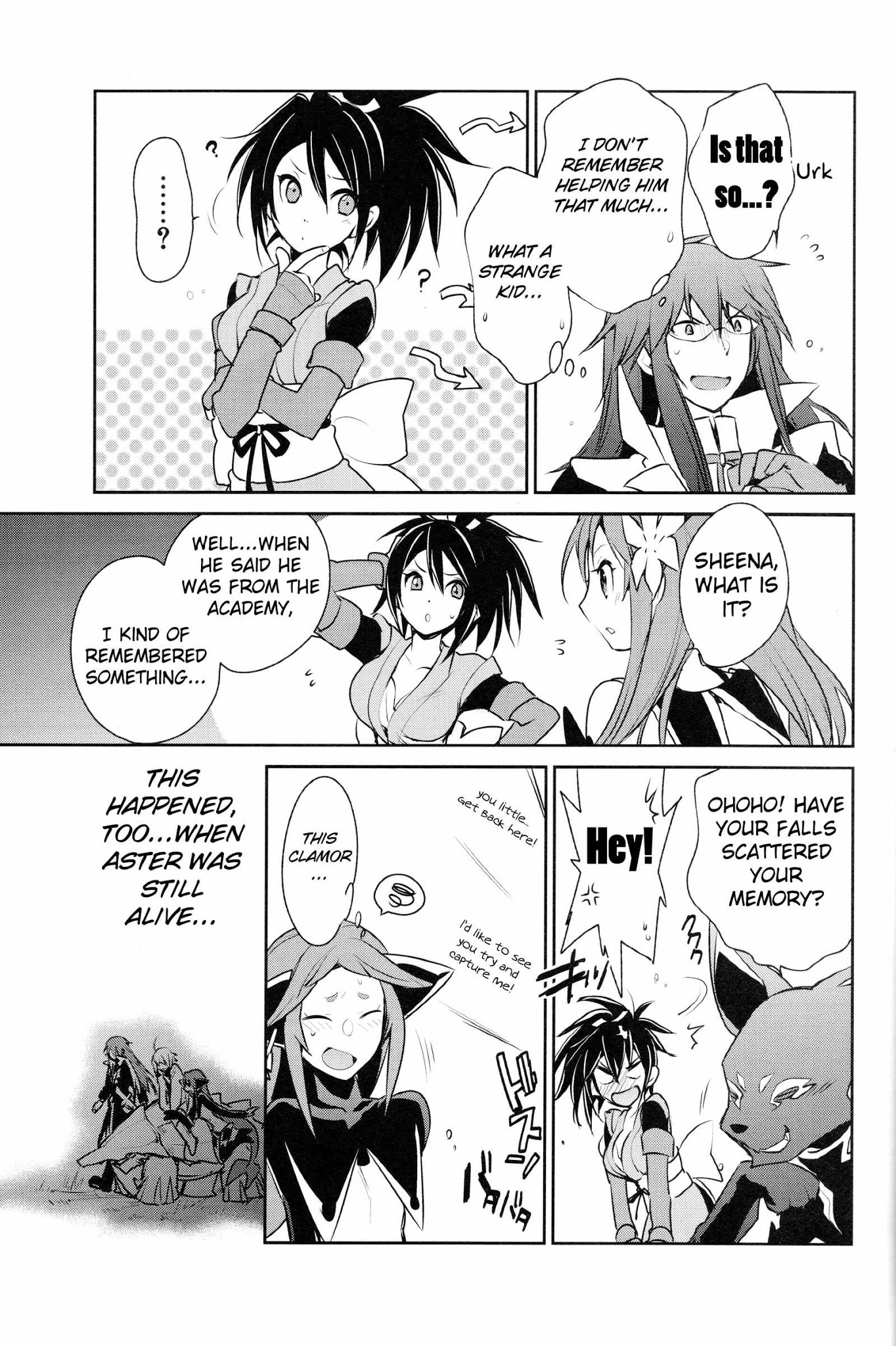 Tales of Symphonia - Ratatosk no Kishi - Onshuu no Richter Chapter 11 page 11 - Chapter 11: Suspicion