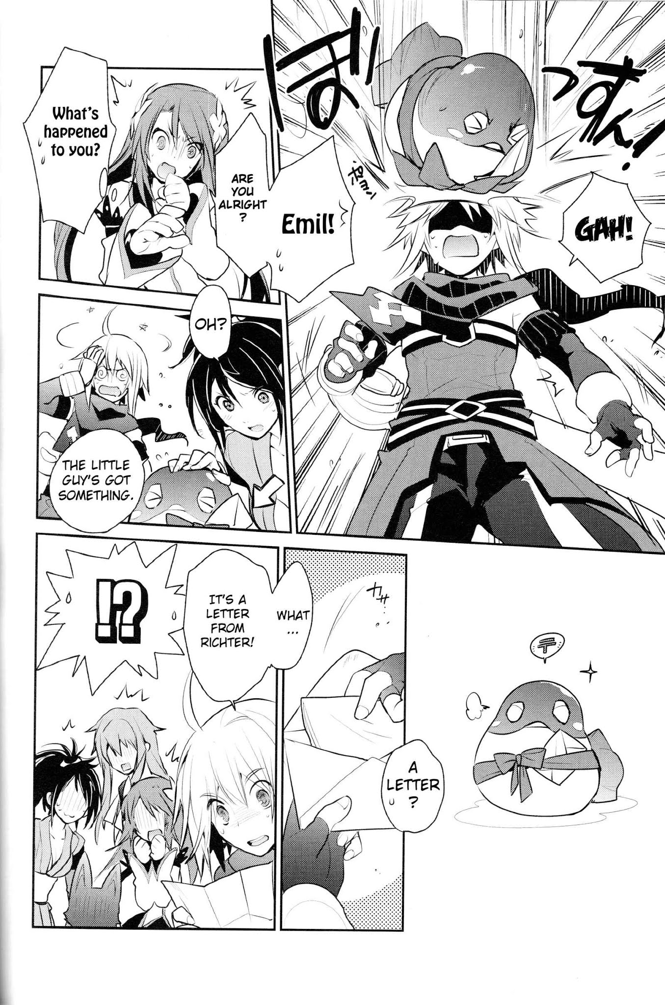 Tales of Symphonia - Ratatosk no Kishi - Onshuu no Richter Chapter 11 page 2 - Chapter 11: Suspicion