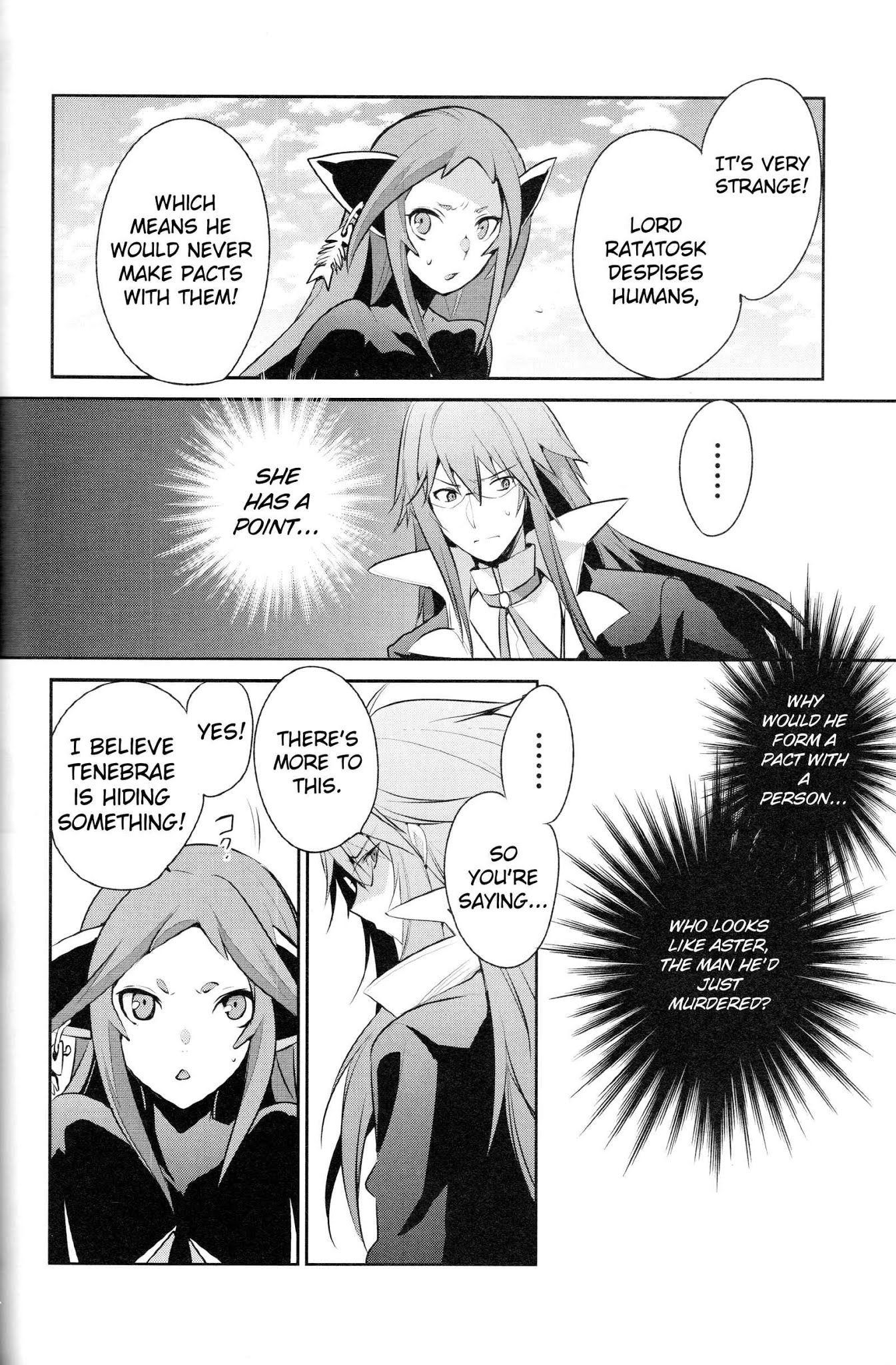 Tales of Symphonia - Ratatosk no Kishi - Onshuu no Richter Chapter 11 page 4 - Chapter 11: Suspicion