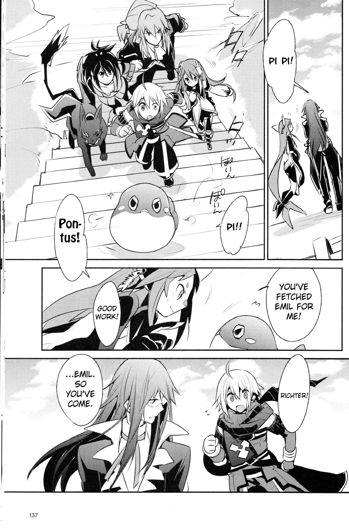 Tales of Symphonia - Ratatosk no Kishi - Onshuu no Richter Chapter 11 page 5 - Chapter 11: Suspicion