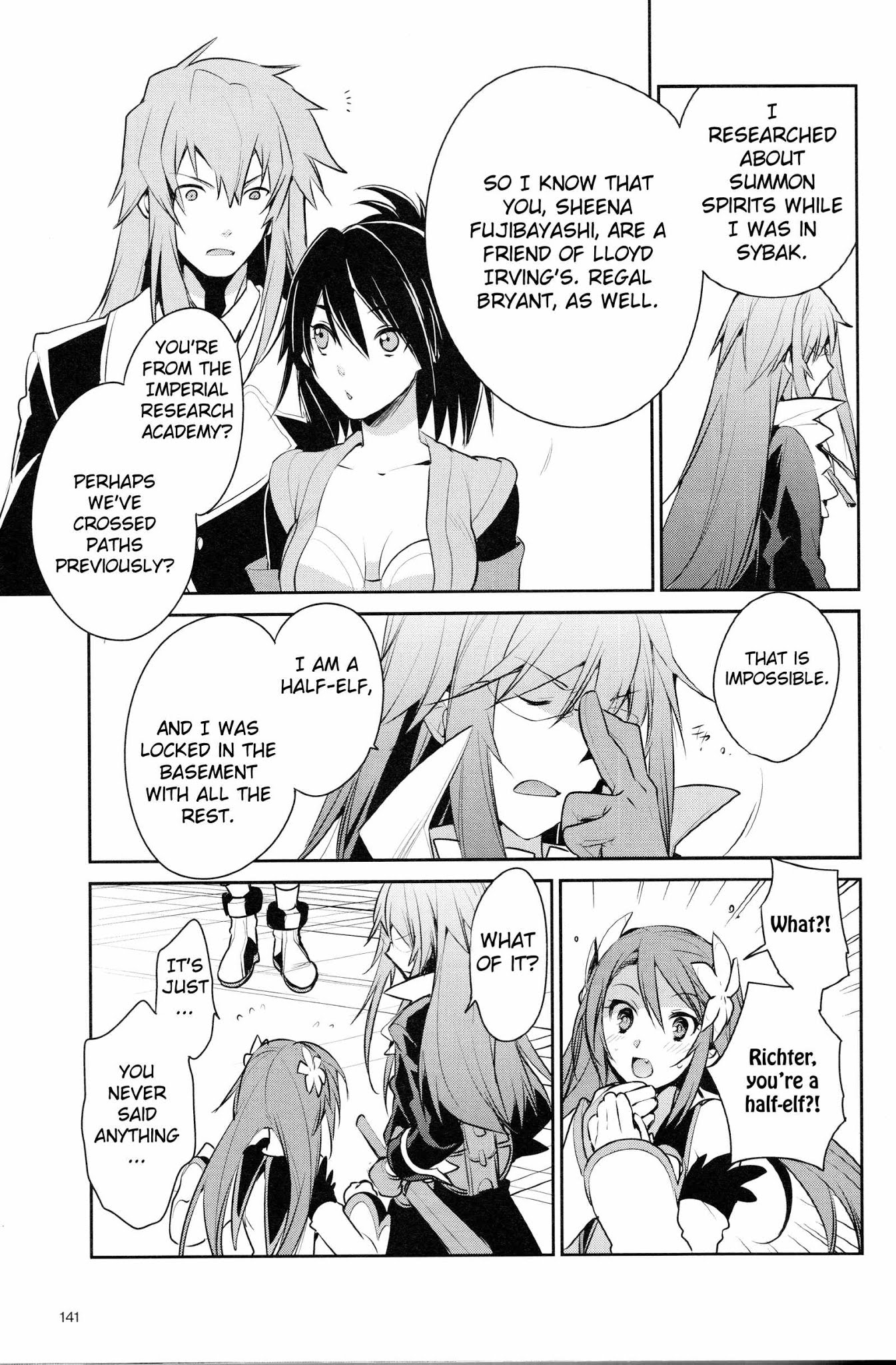 Tales of Symphonia - Ratatosk no Kishi - Onshuu no Richter Chapter 11 page 9 - Chapter 11: Suspicion