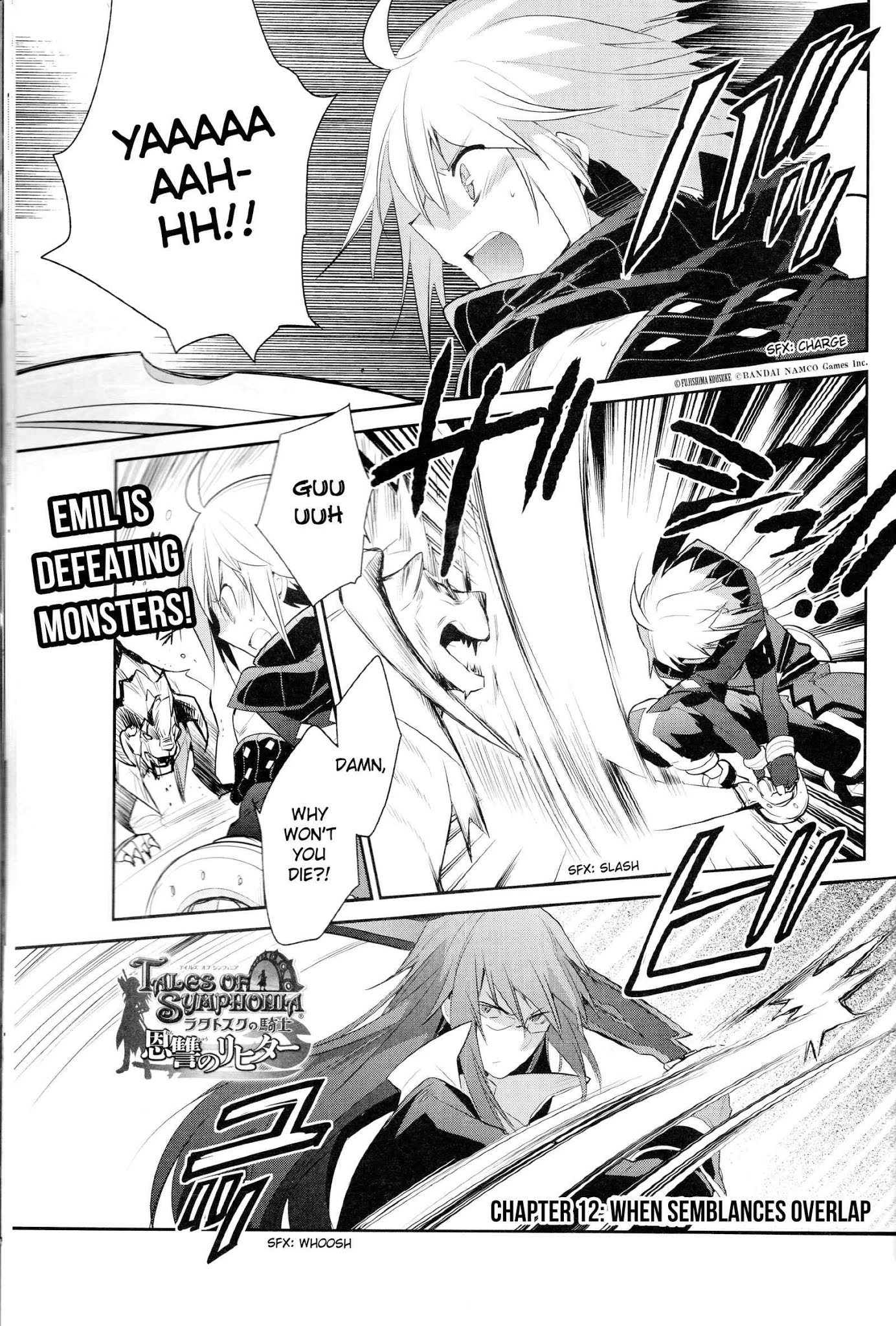 Tales of Symphonia - Ratatosk no Kishi - Onshuu no Richter Chapter 12 page 1 - Chapter 12: When Semblances Overlap
