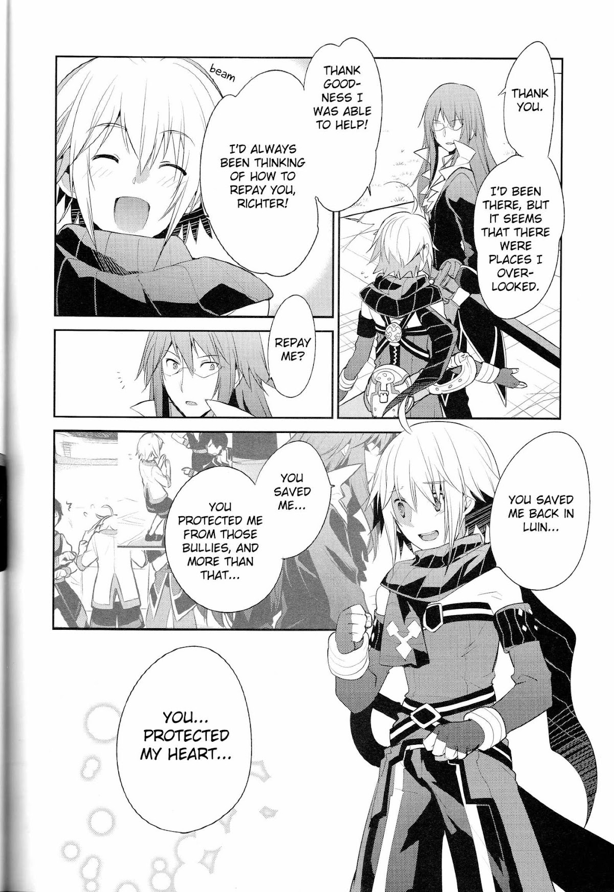 Tales of Symphonia - Ratatosk no Kishi - Onshuu no Richter Chapter 12 page 14 - Chapter 12: When Semblances Overlap