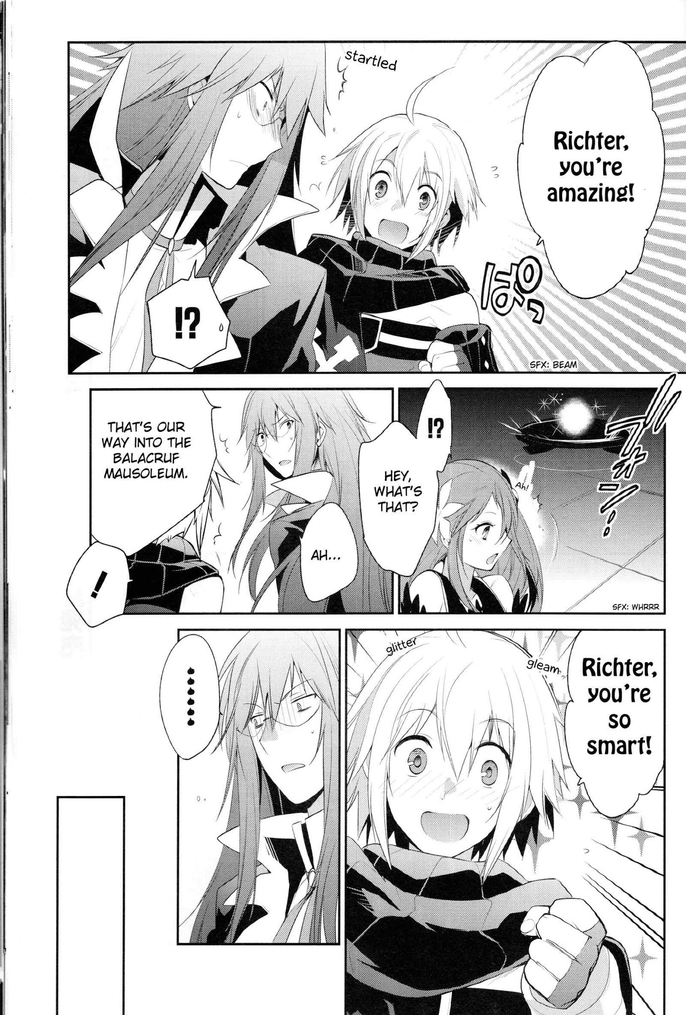 Tales of Symphonia - Ratatosk no Kishi - Onshuu no Richter Chapter 12 page 3 - Chapter 12: When Semblances Overlap