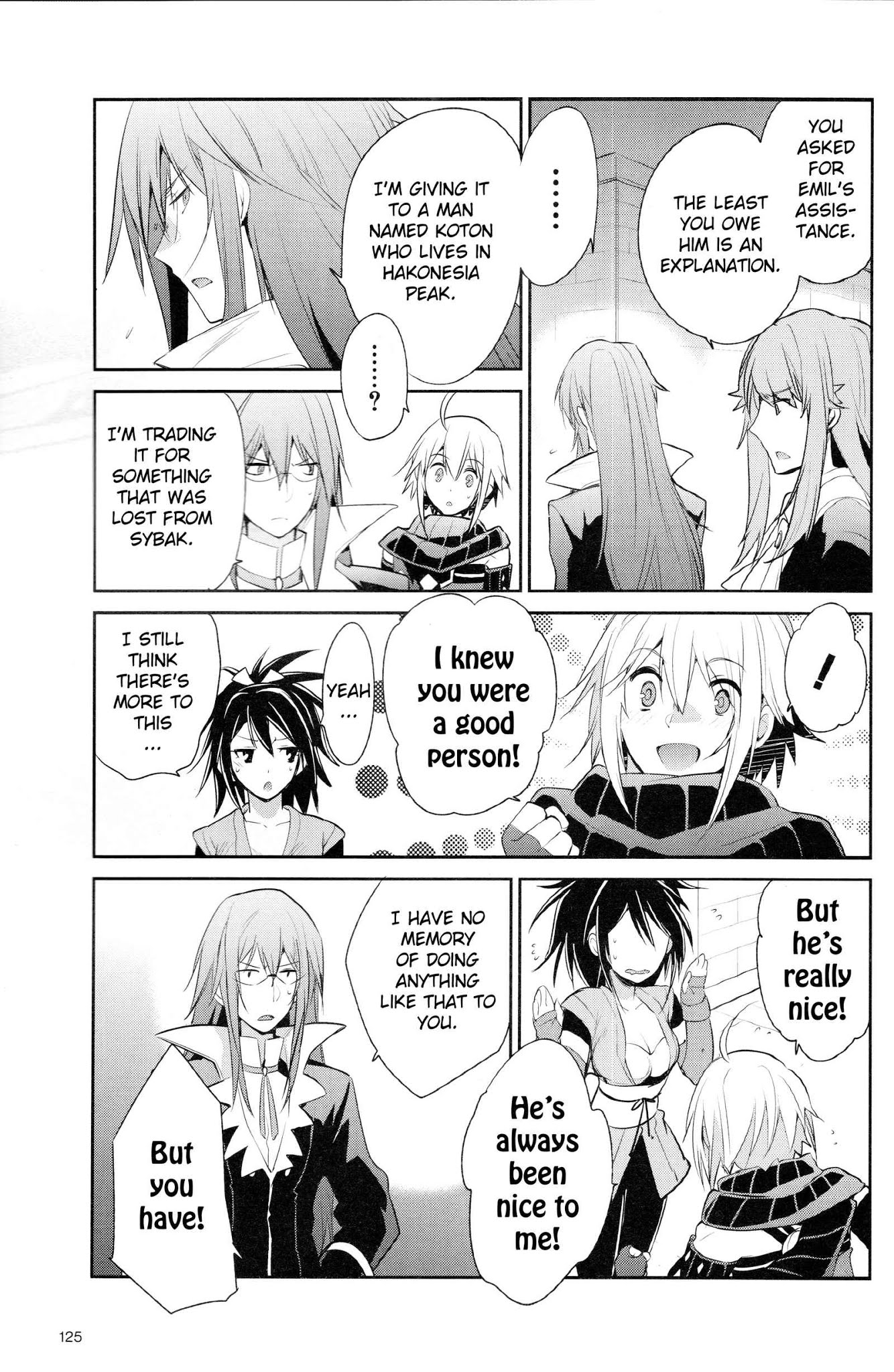 Tales of Symphonia - Ratatosk no Kishi - Onshuu no Richter Chapter 12 page 5 - Chapter 12: When Semblances Overlap