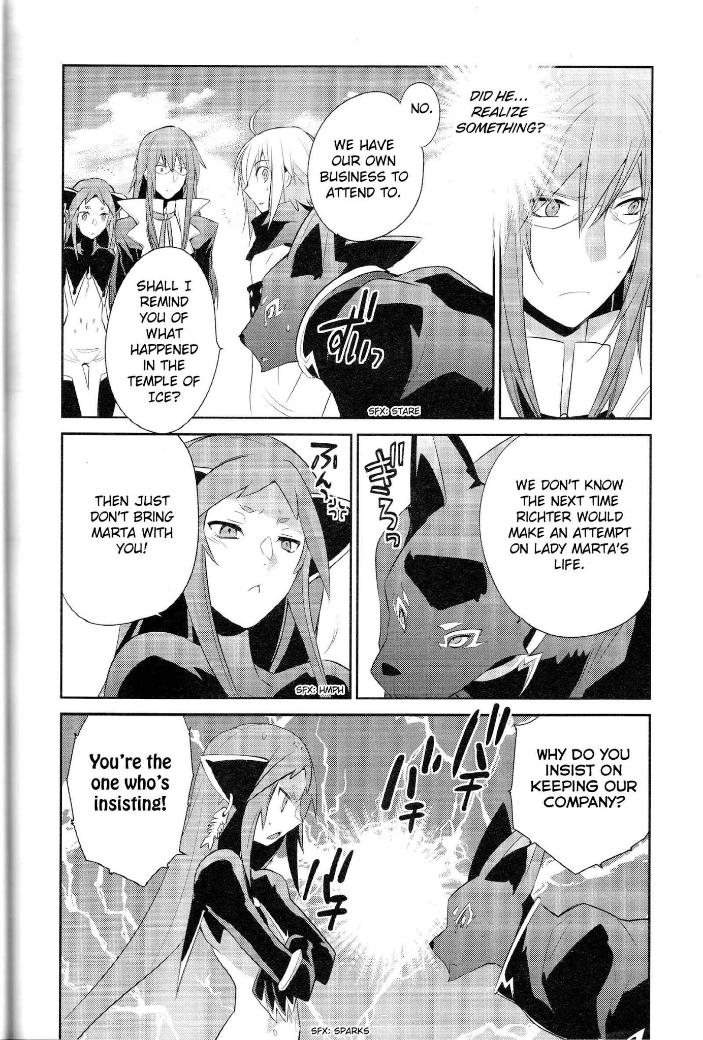 Tales of Symphonia - Ratatosk no Kishi - Onshuu no Richter Chapter 12 page 8 - Chapter 12: When Semblances Overlap