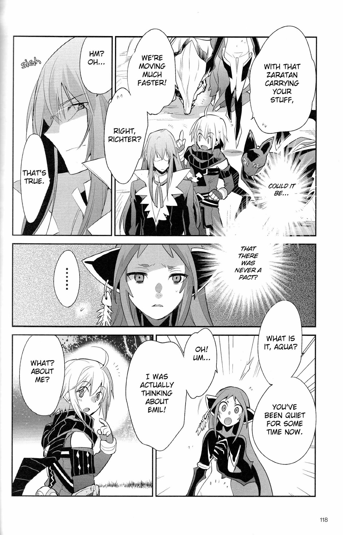 Tales of Symphonia - Ratatosk no Kishi - Onshuu no Richter Chapter 13 page 2 - Chapter 13: Inescapable Fate