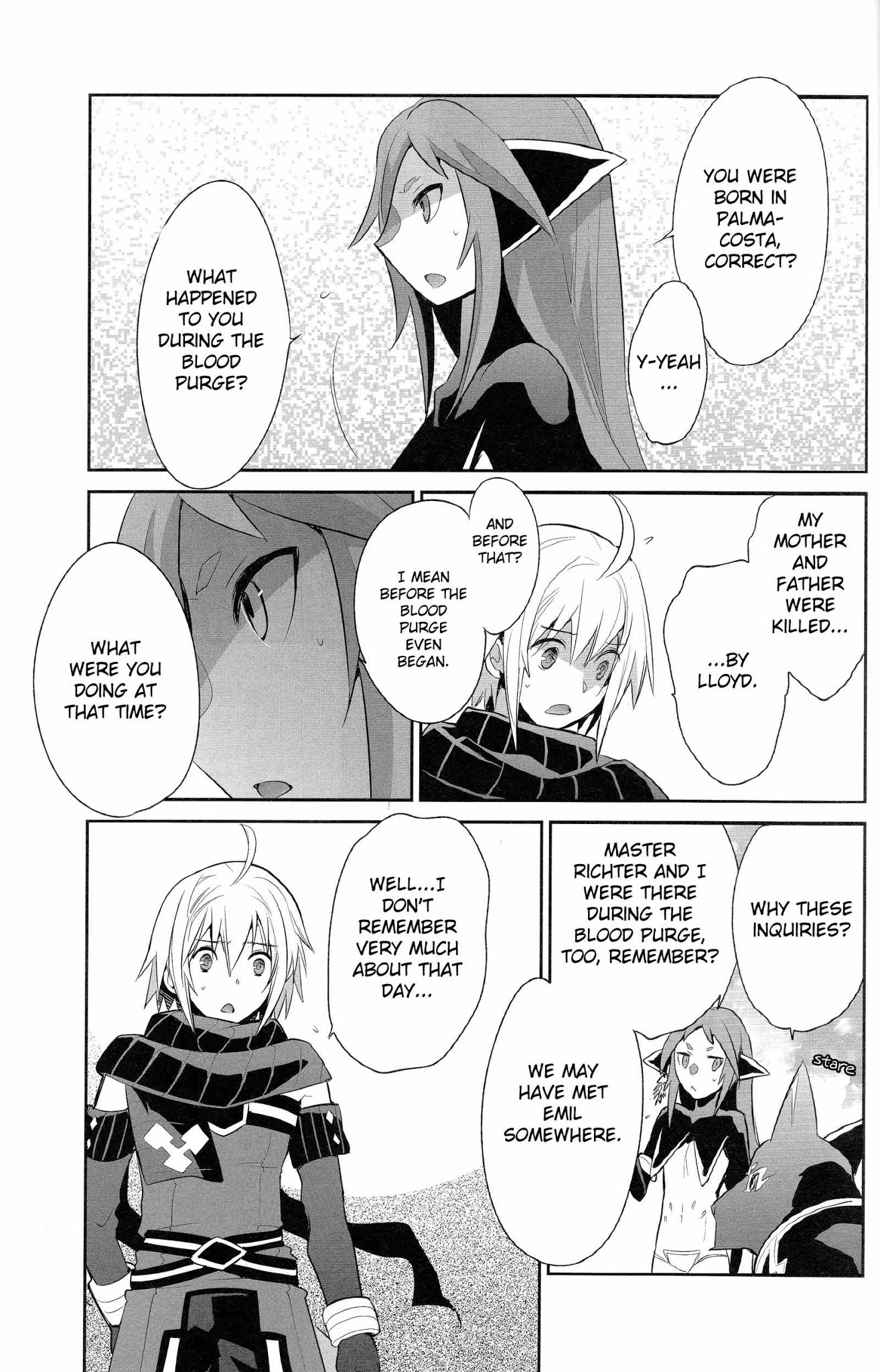 Tales of Symphonia - Ratatosk no Kishi - Onshuu no Richter Chapter 13 page 3 - Chapter 13: Inescapable Fate
