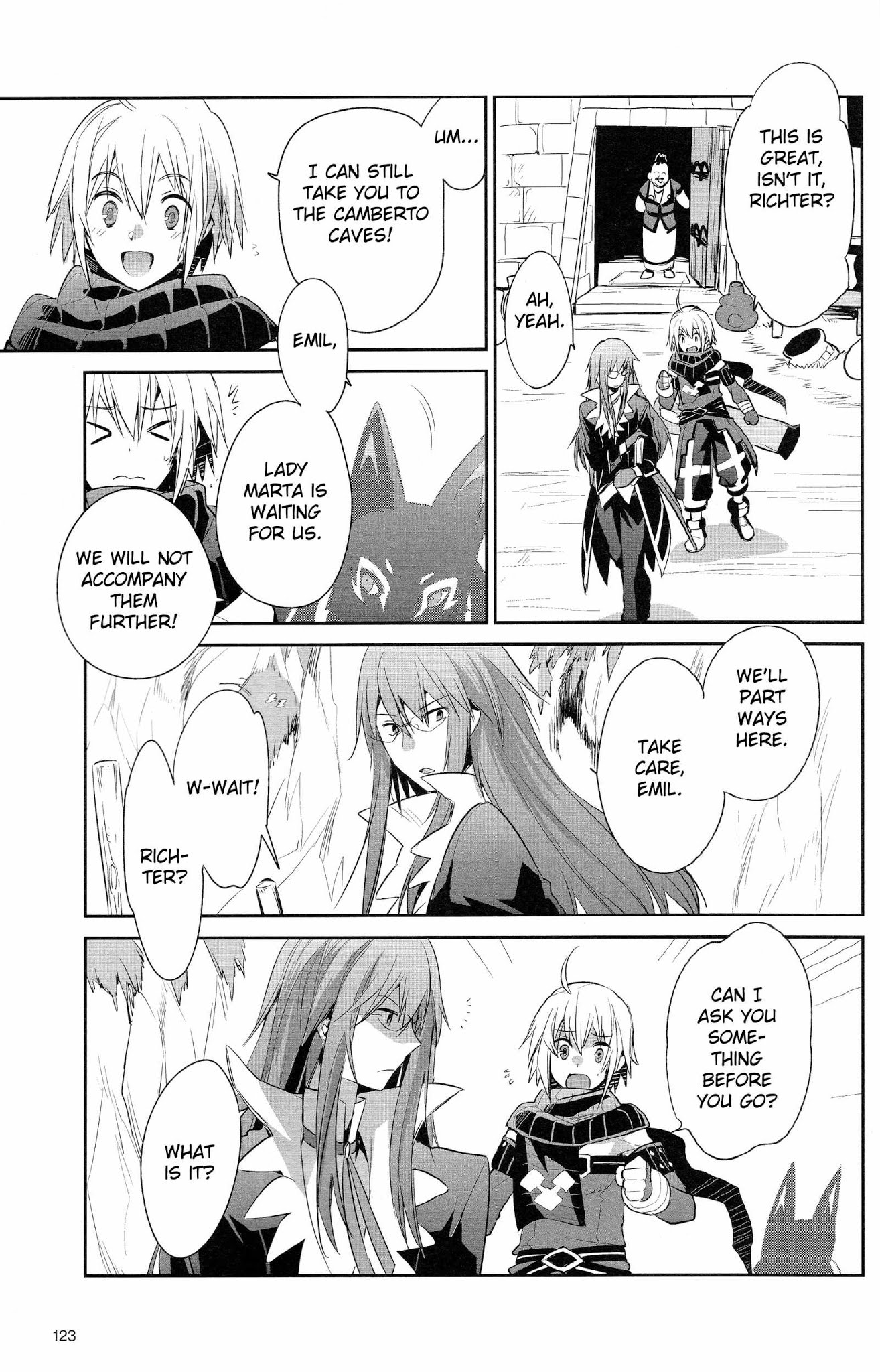 Tales of Symphonia - Ratatosk no Kishi - Onshuu no Richter Chapter 13 page 7 - Chapter 13: Inescapable Fate