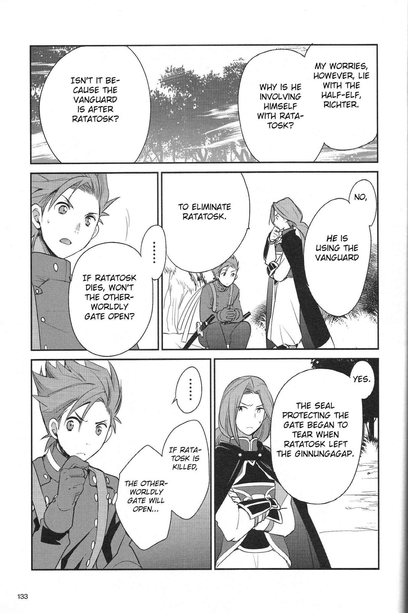 Tales of Symphonia - Ratatosk no Kishi - Onshuu no Richter Chapter 14.1 page 13 - Chapter 14.1: The Final Chapter