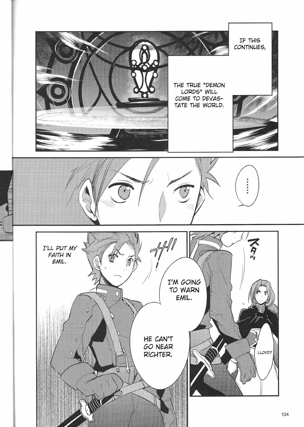 Tales of Symphonia - Ratatosk no Kishi - Onshuu no Richter Chapter 14.1 page 14 - Chapter 14.1: The Final Chapter