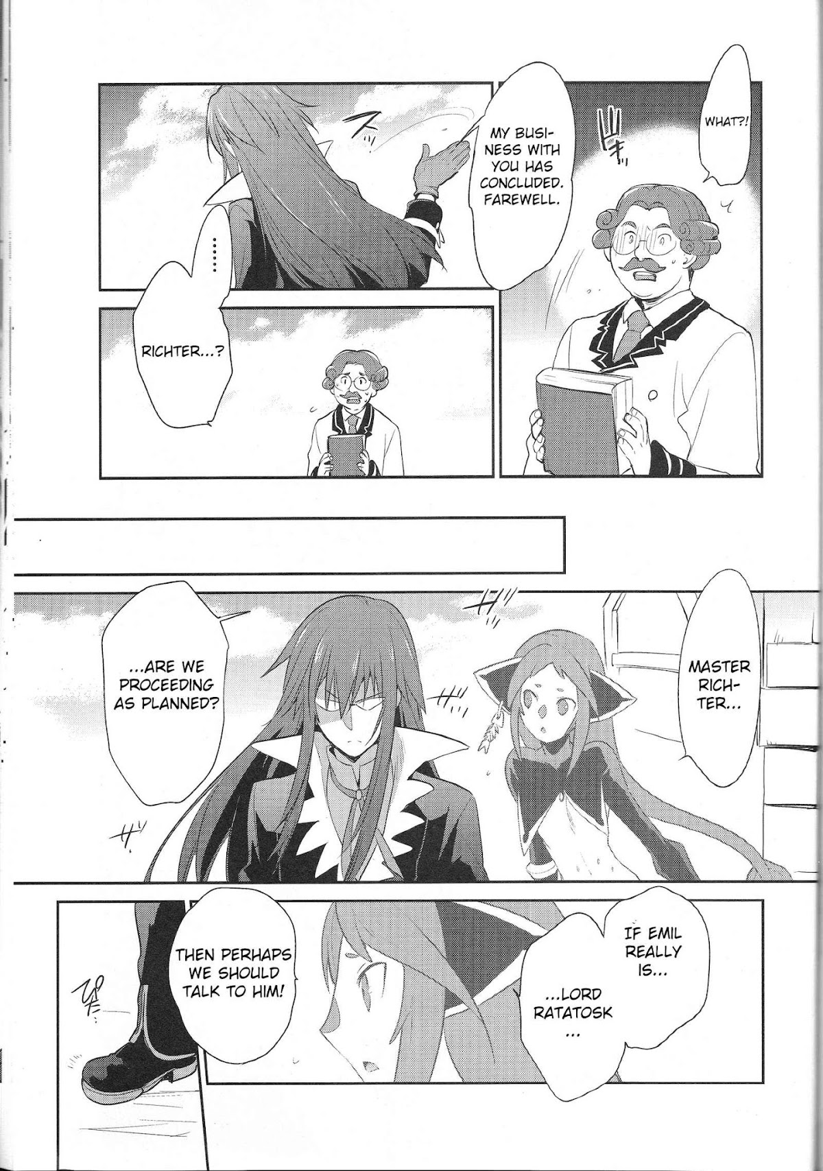 Tales of Symphonia - Ratatosk no Kishi - Onshuu no Richter Chapter 14.1 page 5 - Chapter 14.1: The Final Chapter