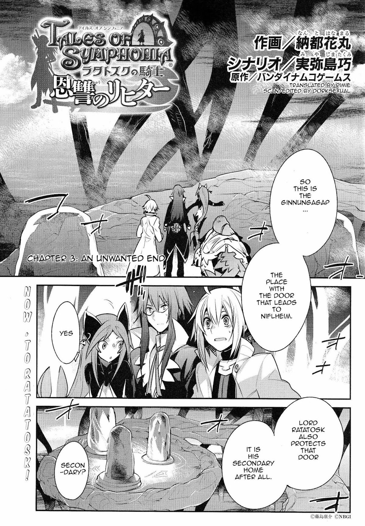 Tales of Symphonia - Ratatosk no Kishi - Onshuu no Richter Chapter 3 page 1 - Chapter 3