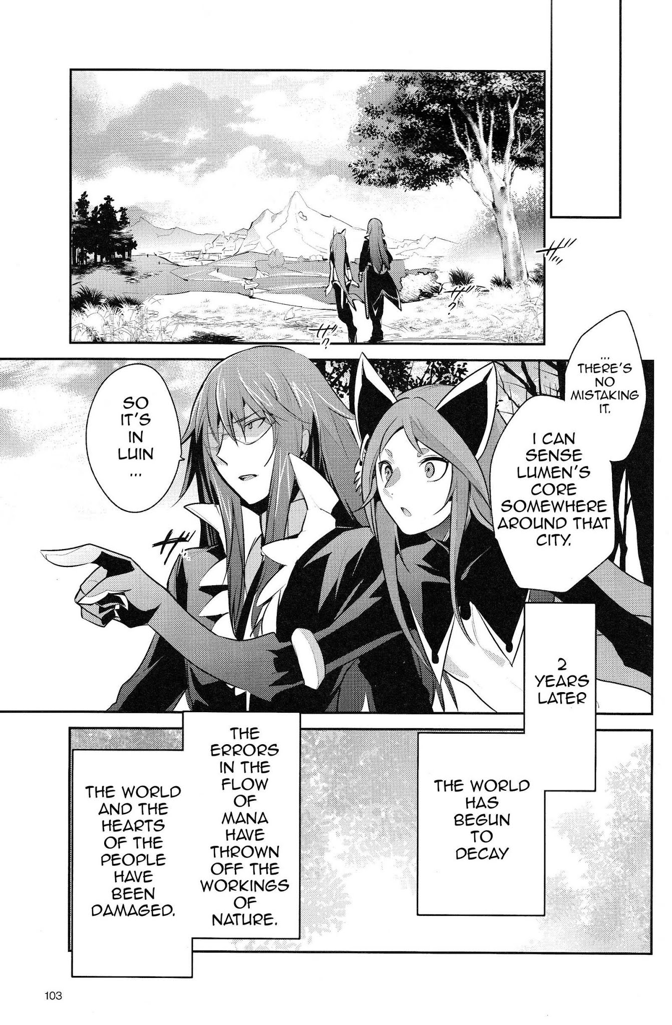 Tales of Symphonia - Ratatosk no Kishi - Onshuu no Richter Chapter 4 page 13 - Chapter 4