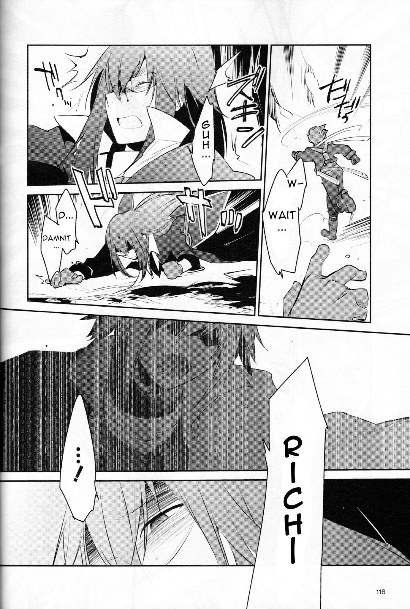 Tales of Symphonia - Ratatosk no Kishi - Onshuu no Richter Chapter 6 page 11 - Chapter 6: Core Hunters