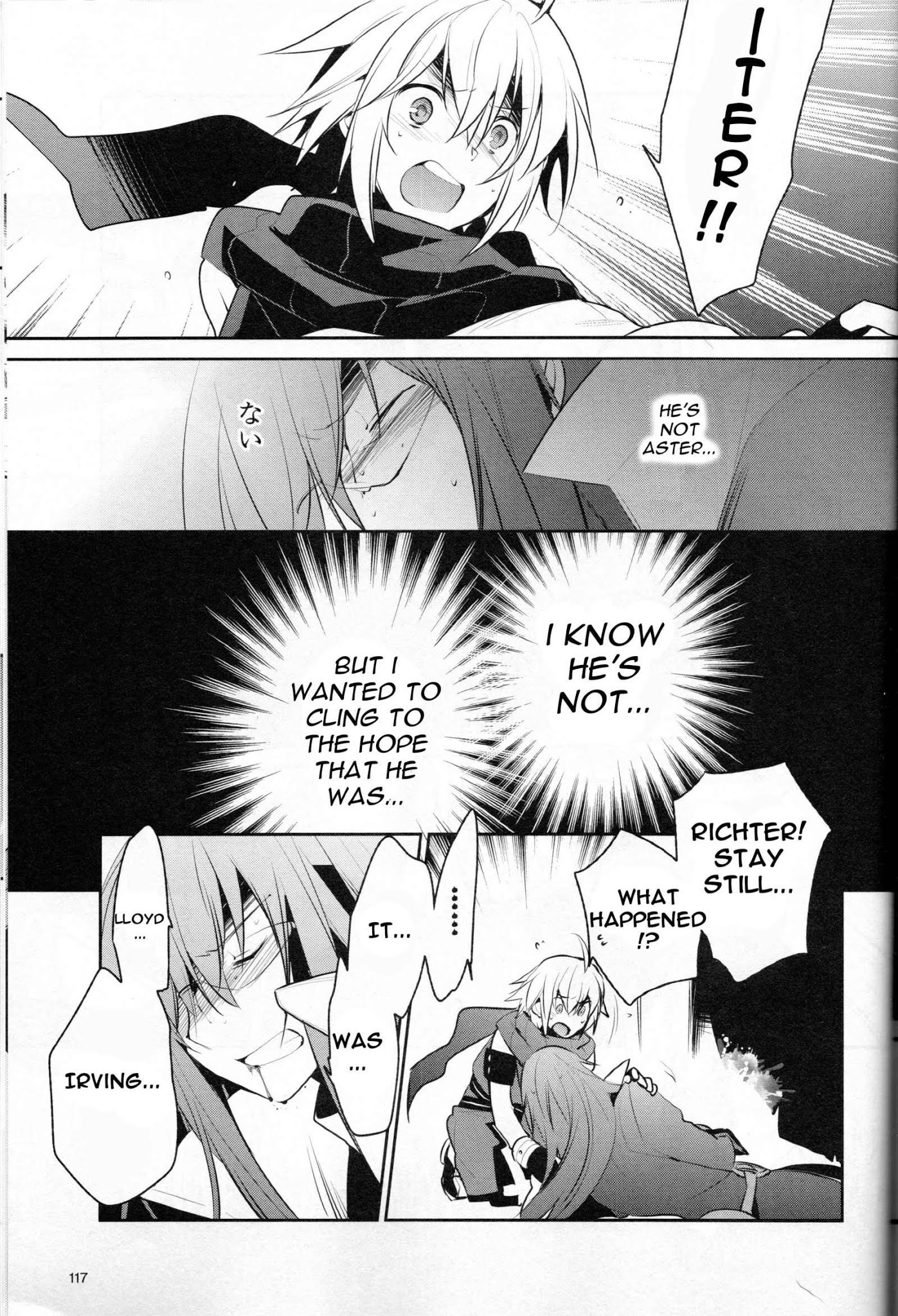 Tales of Symphonia - Ratatosk no Kishi - Onshuu no Richter Chapter 6 page 12 - Chapter 6: Core Hunters