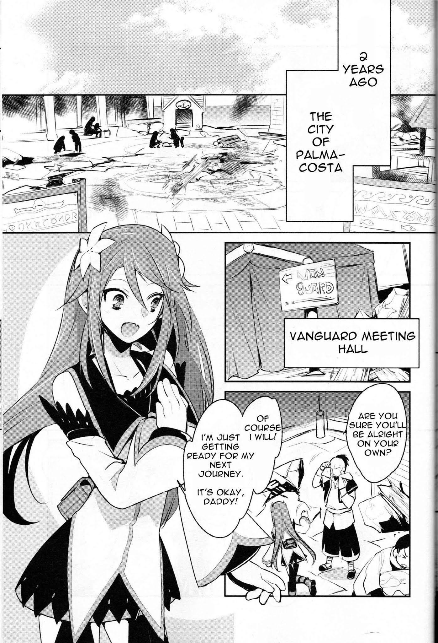 Tales of Symphonia - Ratatosk no Kishi - Onshuu no Richter Chapter 6 page 14 - Chapter 6: Core Hunters