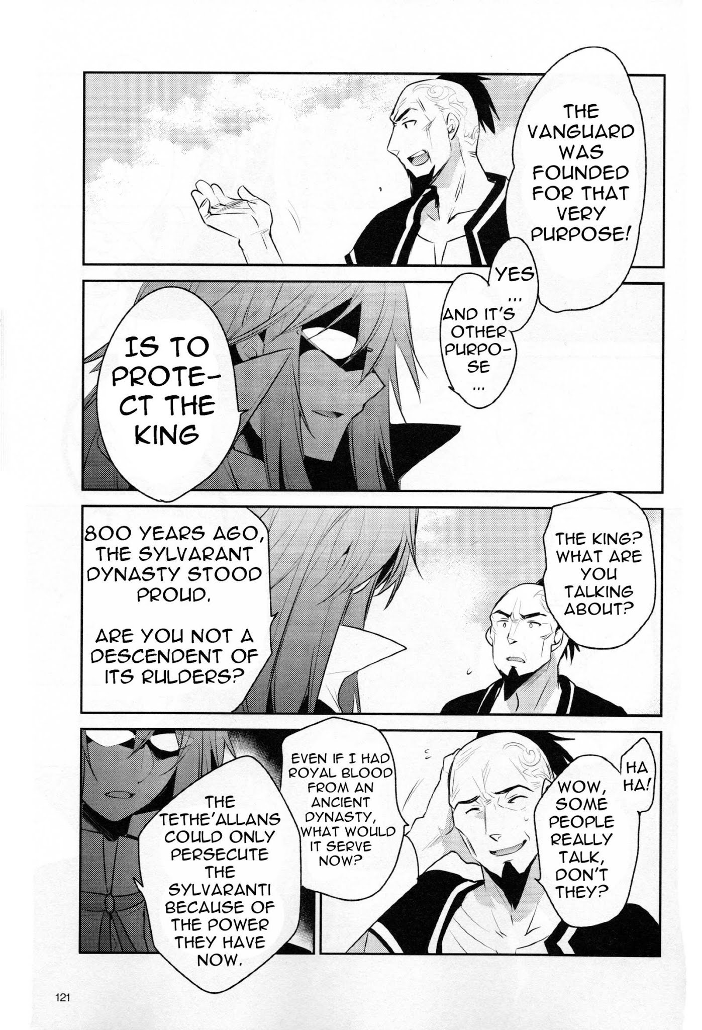 Tales of Symphonia - Ratatosk no Kishi - Onshuu no Richter Chapter 6 page 16 - Chapter 6: Core Hunters