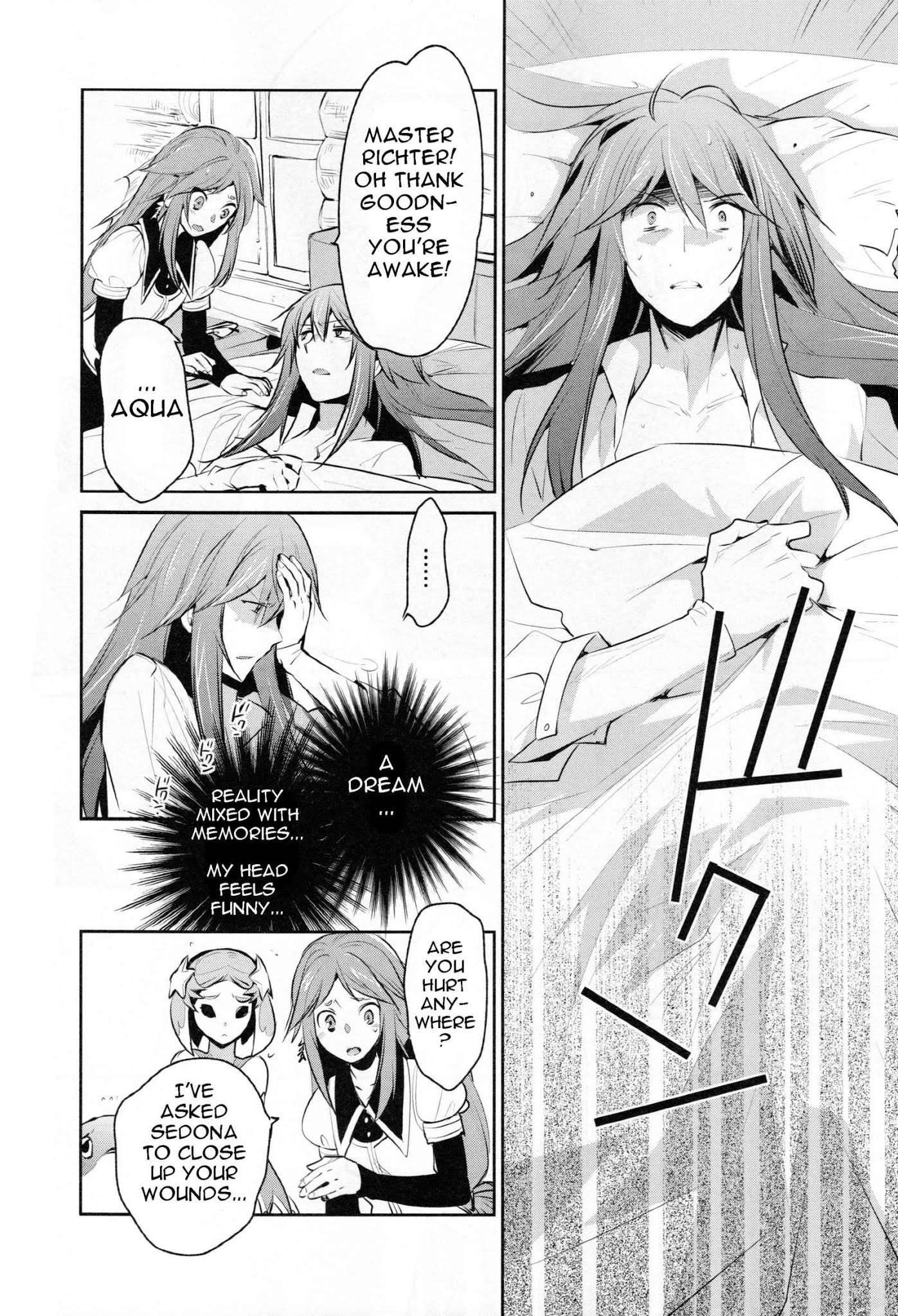 Tales of Symphonia - Ratatosk no Kishi - Onshuu no Richter Chapter 6 page 23 - Chapter 6: Core Hunters