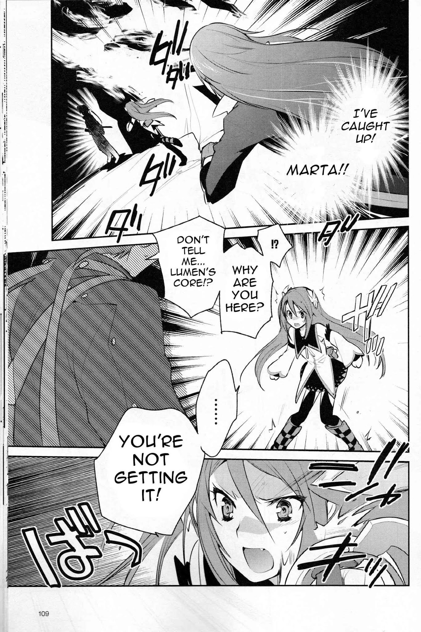 Tales of Symphonia - Ratatosk no Kishi - Onshuu no Richter Chapter 6 page 4 - Chapter 6: Core Hunters