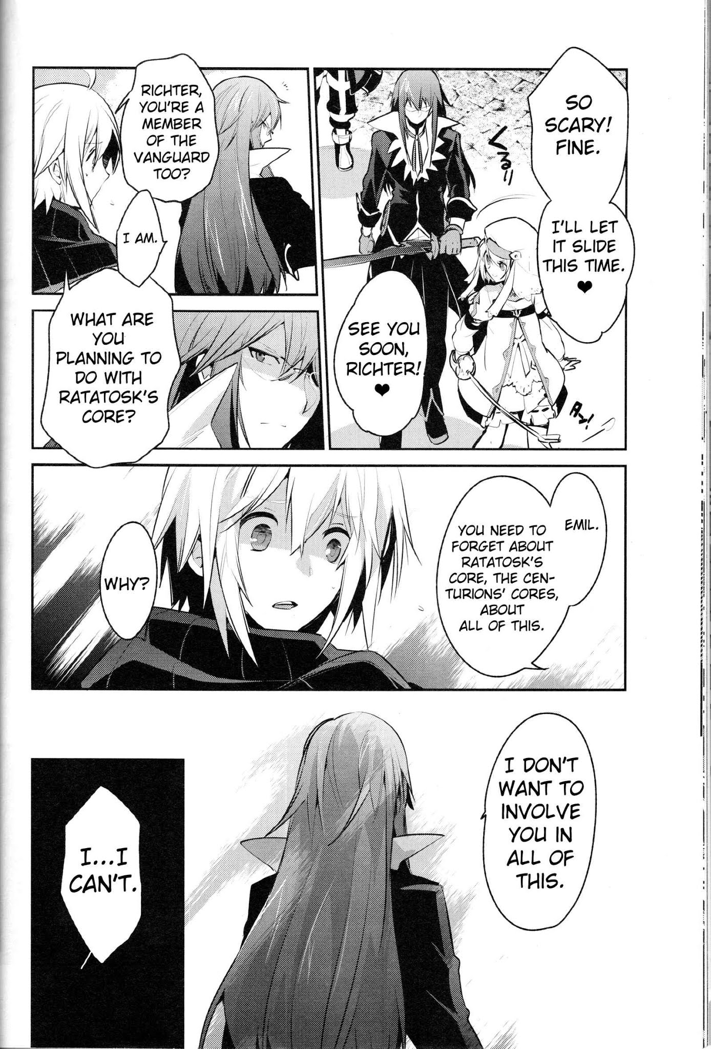 Tales of Symphonia - Ratatosk no Kishi - Onshuu no Richter Chapter 8 page 12 - Chapter 8: Reunion with Emil
