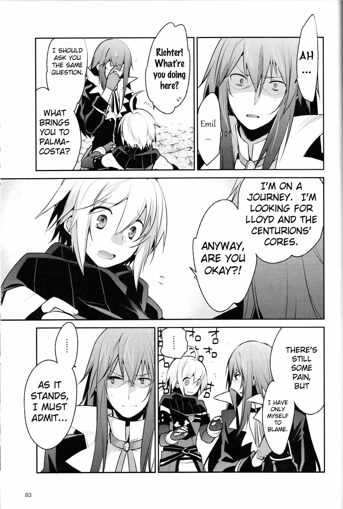 Tales of Symphonia - Ratatosk no Kishi - Onshuu no Richter Chapter 8 page 7 - Chapter 8: Reunion with Emil