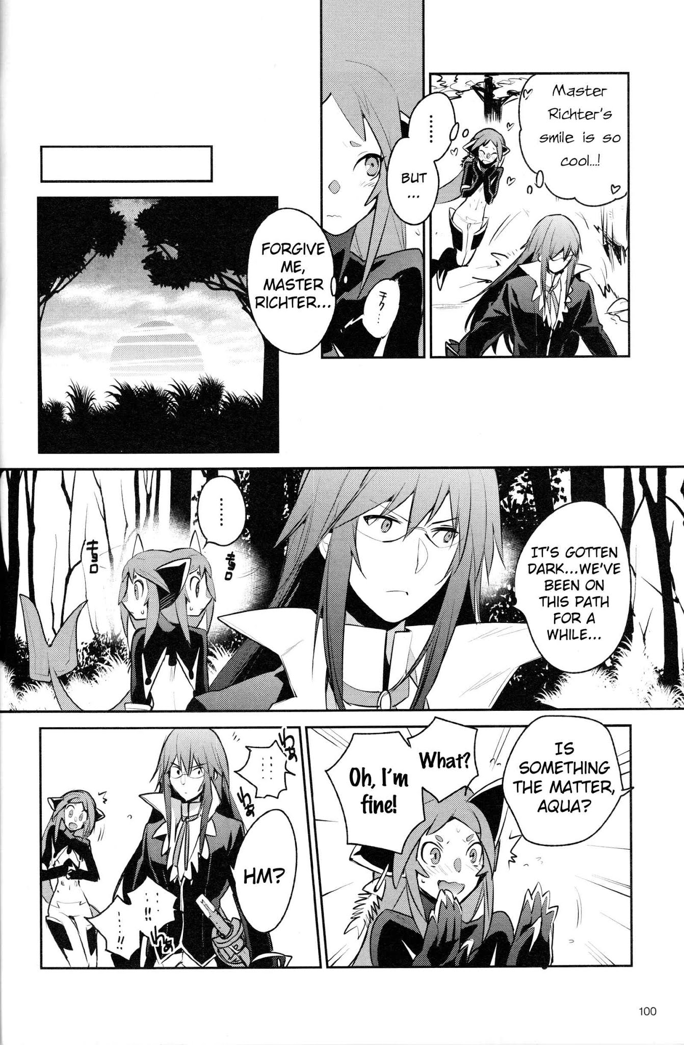 Tales of Symphonia - Ratatosk no Kishi - Onshuu no Richter Chapter 9.1 page 12 - Chapter 9.1: Ratatosk's Presence