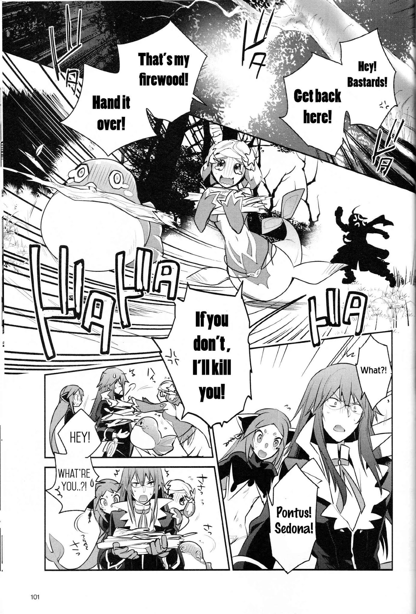 Tales of Symphonia - Ratatosk no Kishi - Onshuu no Richter Chapter 9.1 page 13 - Chapter 9.1: Ratatosk's Presence
