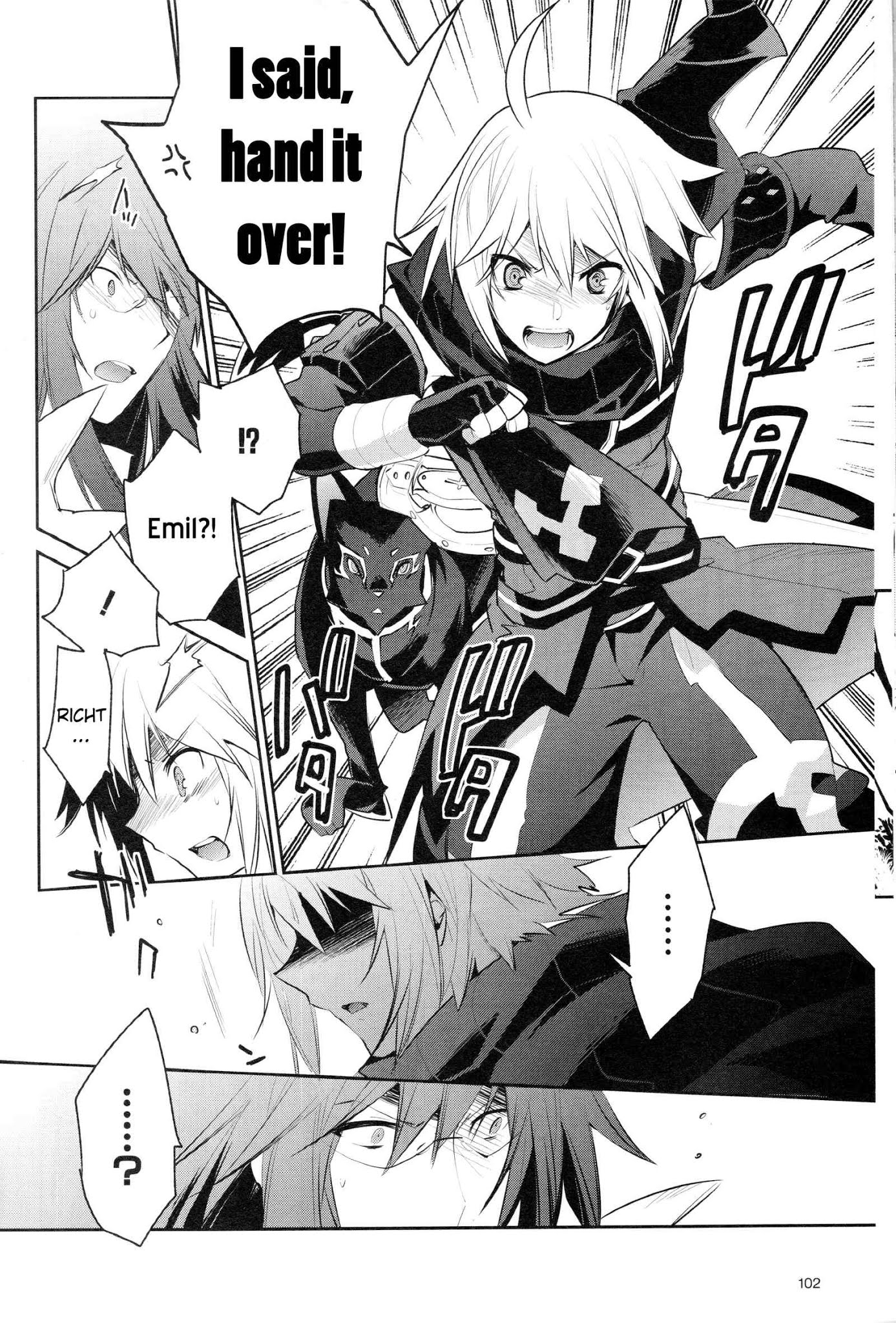 Tales of Symphonia - Ratatosk no Kishi - Onshuu no Richter Chapter 9.1 page 14 - Chapter 9.1: Ratatosk's Presence