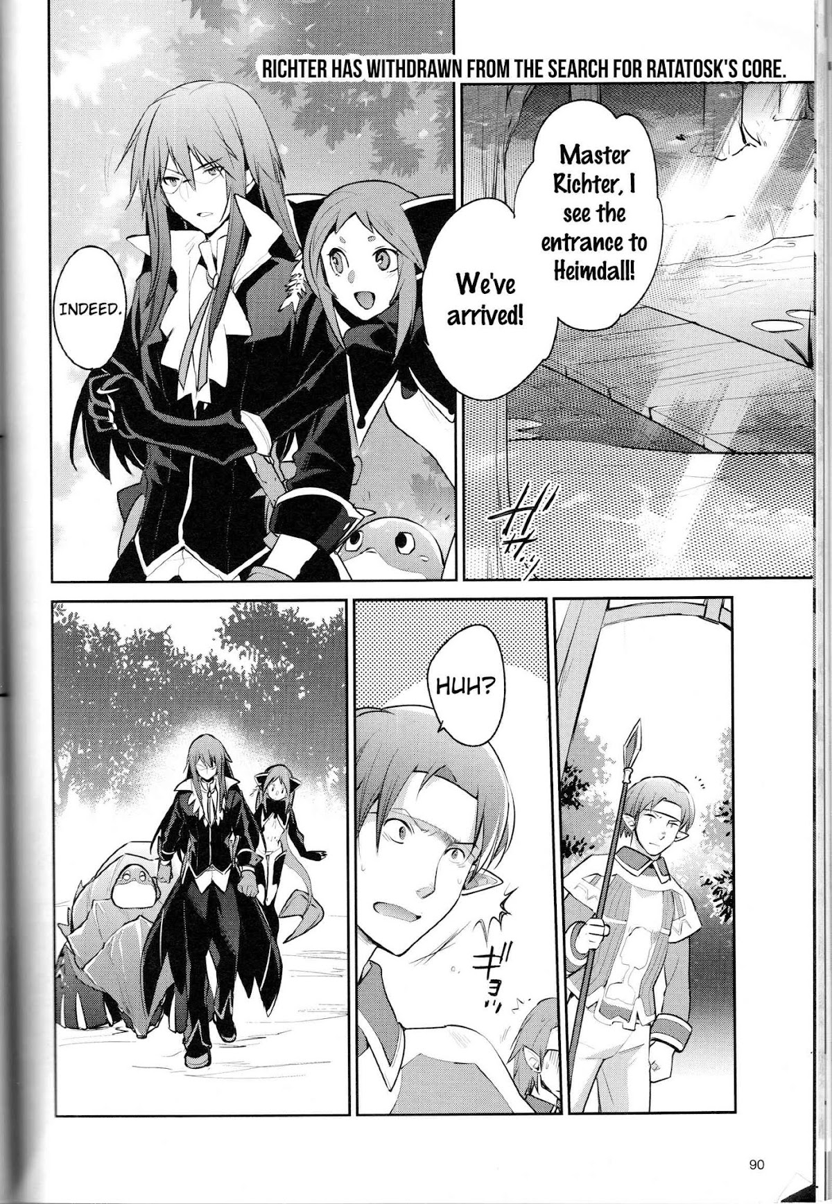 Tales of Symphonia - Ratatosk no Kishi - Onshuu no Richter Chapter 9.1 page 2 - Chapter 9.1: Ratatosk's Presence