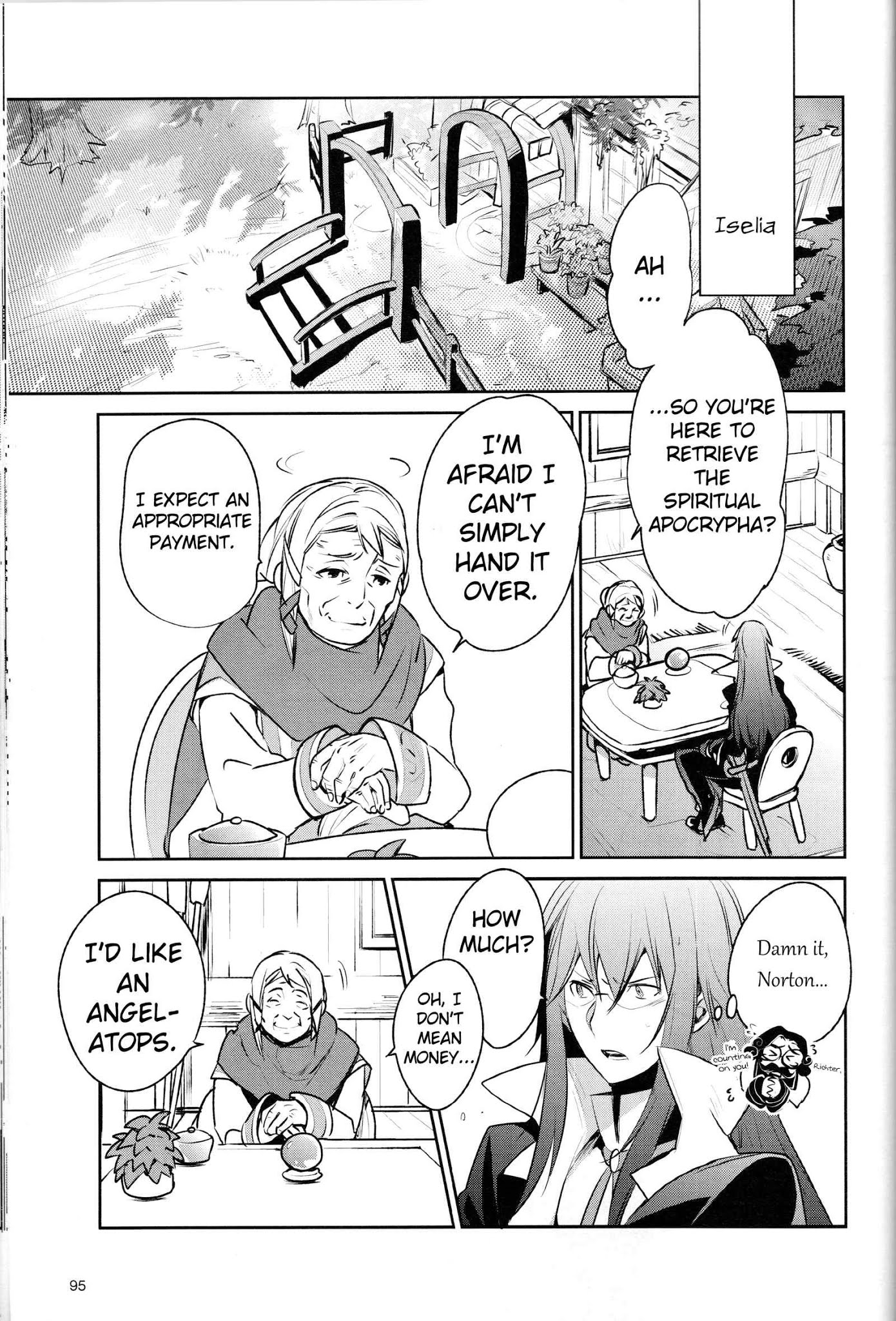 Tales of Symphonia - Ratatosk no Kishi - Onshuu no Richter Chapter 9.1 page 7 - Chapter 9.1: Ratatosk's Presence