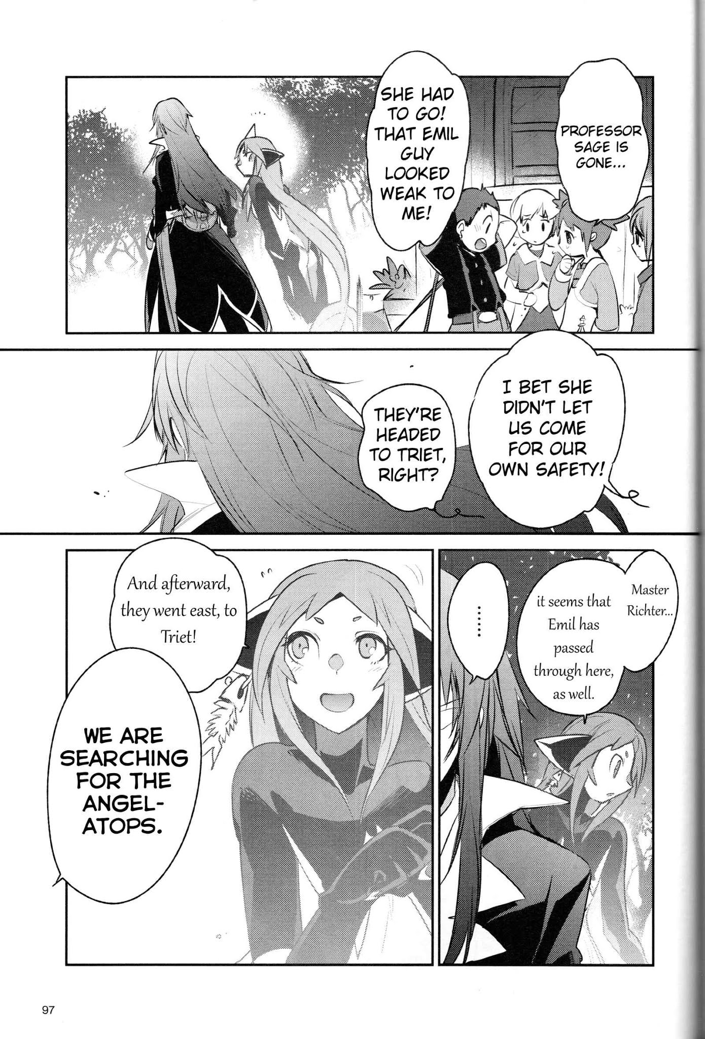 Tales of Symphonia - Ratatosk no Kishi - Onshuu no Richter Chapter 9.1 page 9 - Chapter 9.1: Ratatosk's Presence