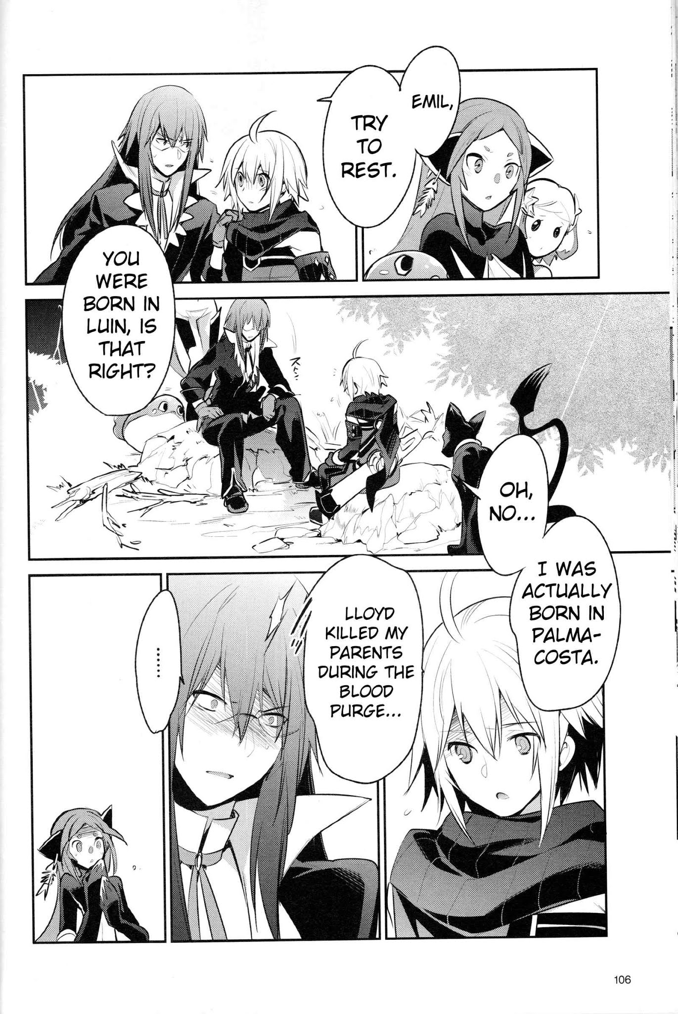 Tales of Symphonia - Ratatosk no Kishi - Onshuu no Richter Chapter 9.2 page 1 - Chapter 9.2: Ratatosk's Presence