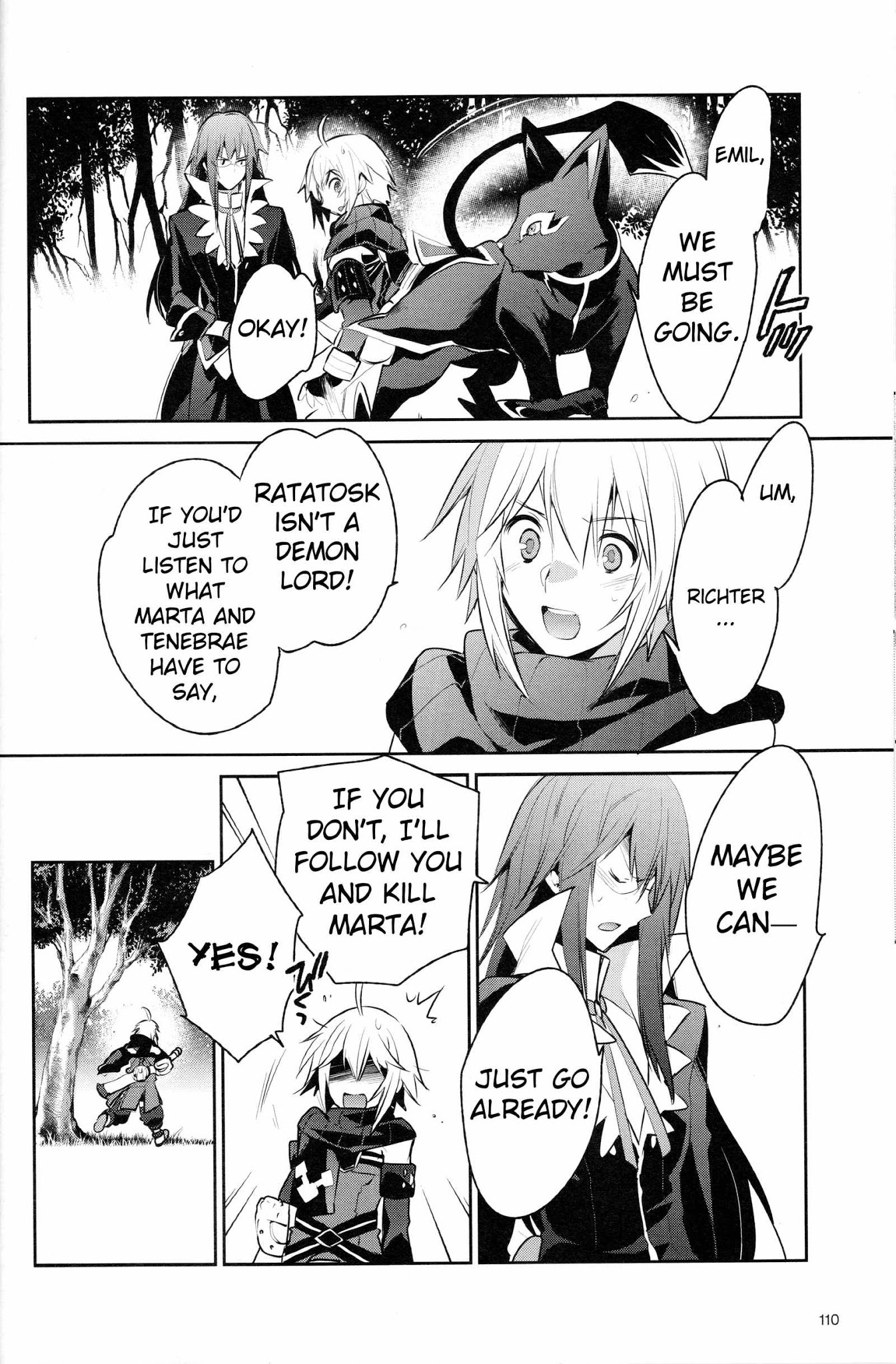 Tales of Symphonia - Ratatosk no Kishi - Onshuu no Richter Chapter 9.2 page 5 - Chapter 9.2: Ratatosk's Presence