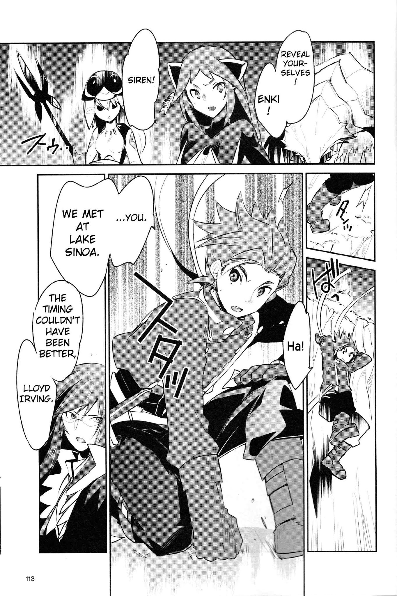 Tales of Symphonia - Ratatosk no Kishi - Onshuu no Richter Chapter 9.2 page 8 - Chapter 9.2: Ratatosk's Presence