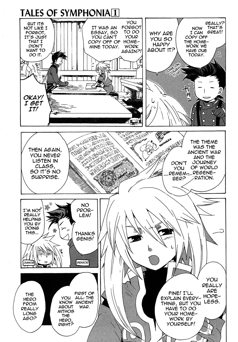 Tales of Symphonia Chapter 1 page 13 - Chapter 1: Chosen