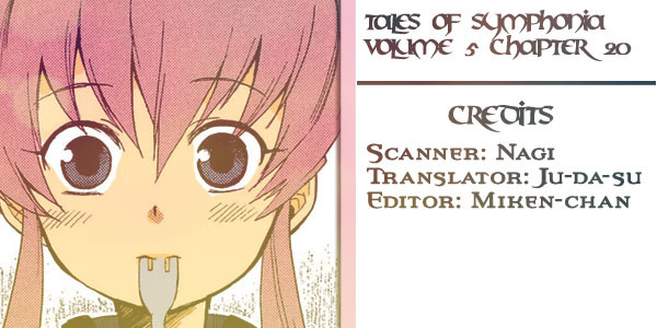 Tales of Symphonia Chapter 20 page 1 - Chapter 20: Father and Son