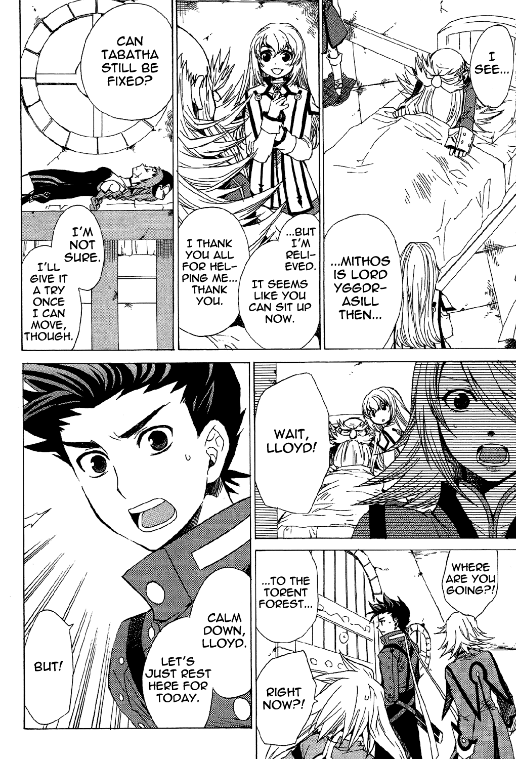 Tales of Symphonia Chapter 20 page 3 - Chapter 20: Father and Son