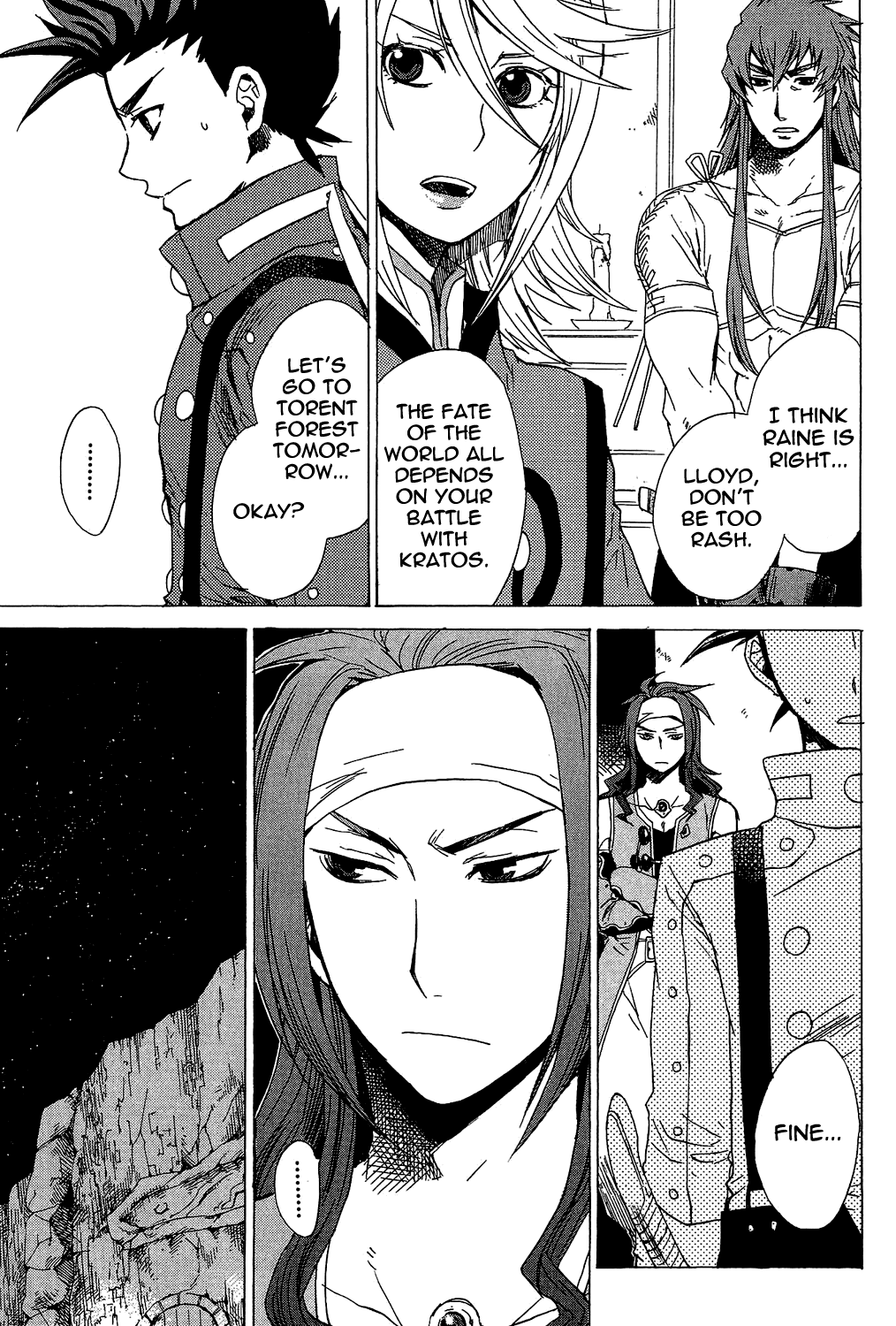 Tales of Symphonia Chapter 20 page 4 - Chapter 20: Father and Son