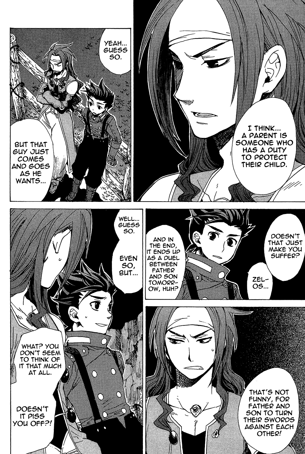 Tales of Symphonia Chapter 20 page 9 - Chapter 20: Father and Son