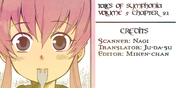 Tales of Symphonia Chapter 21 page 1 - Chapter 21: Twin Swords