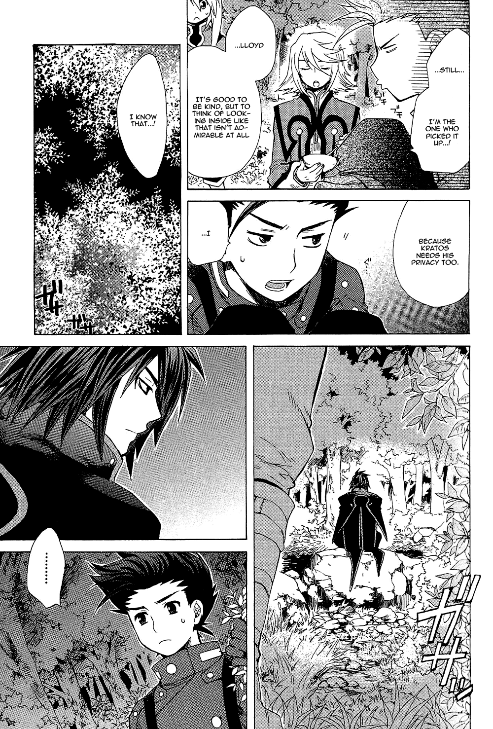 Tales of Symphonia Chapter 22.1 page 16 - Chapter 22.1: EX: Remembrance
