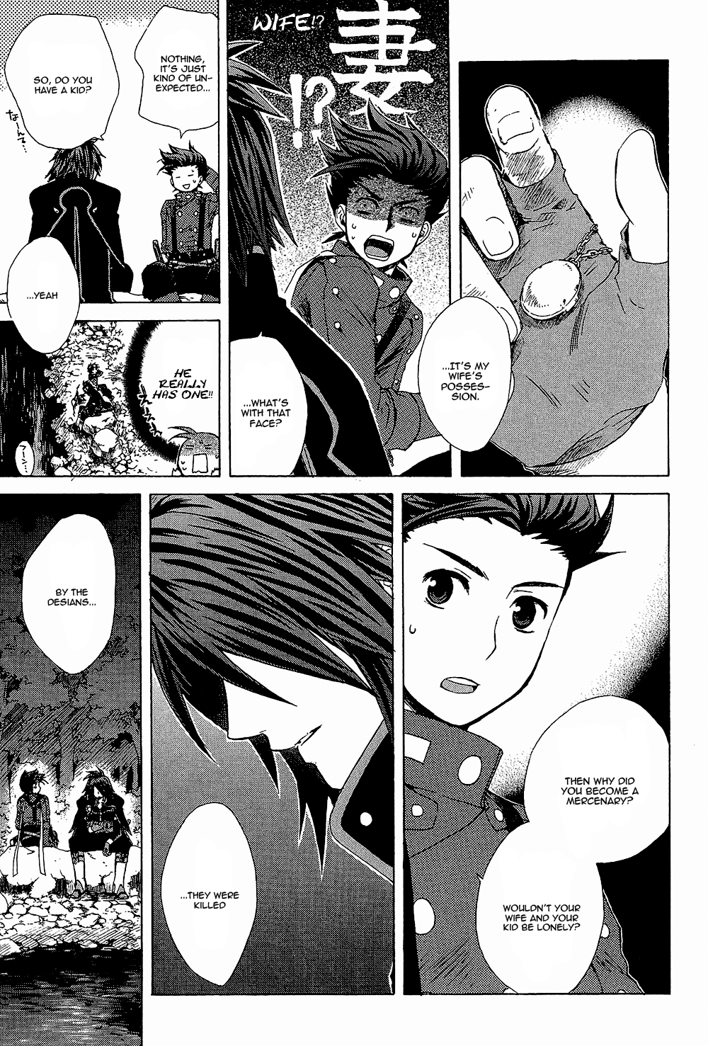 Tales of Symphonia Chapter 22.1 page 18 - Chapter 22.1: EX: Remembrance
