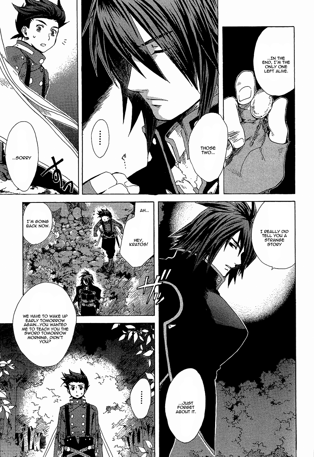 Tales of Symphonia Chapter 22.1 page 20 - Chapter 22.1: EX: Remembrance